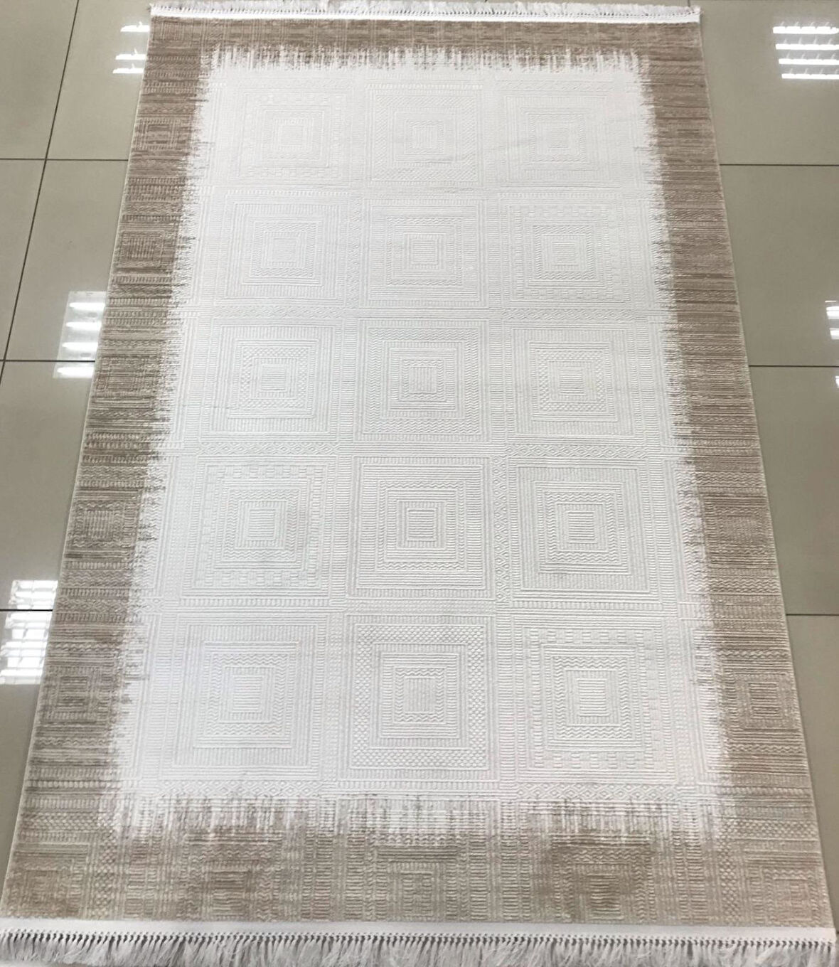 Merinos Halı Elegance 74427 070 Serisi Akrilik Salon Oturma Yatak Odası Halısı