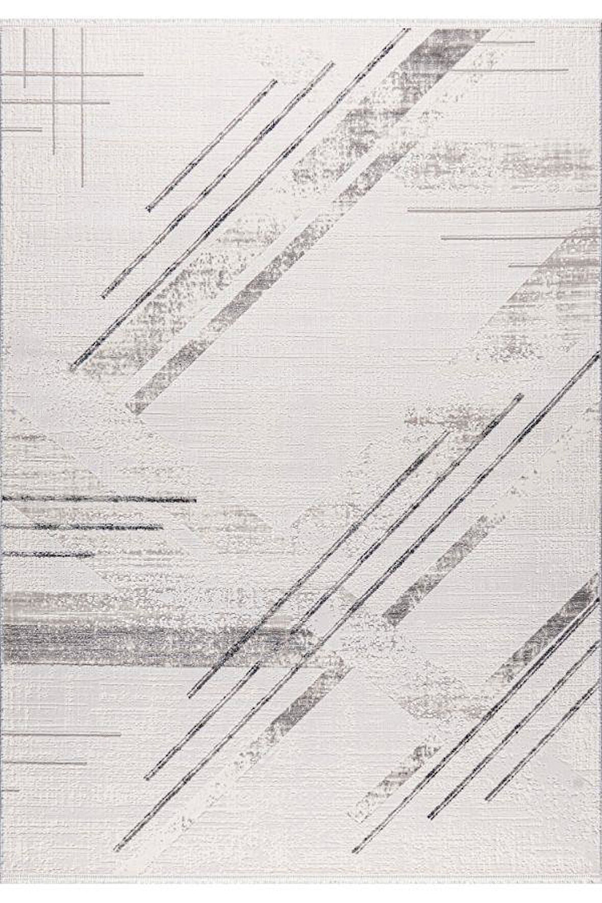 Pastel Halı Bianca 31480A Gri Serisi Akrilik Salon Oturma Yatak Odası Halısı