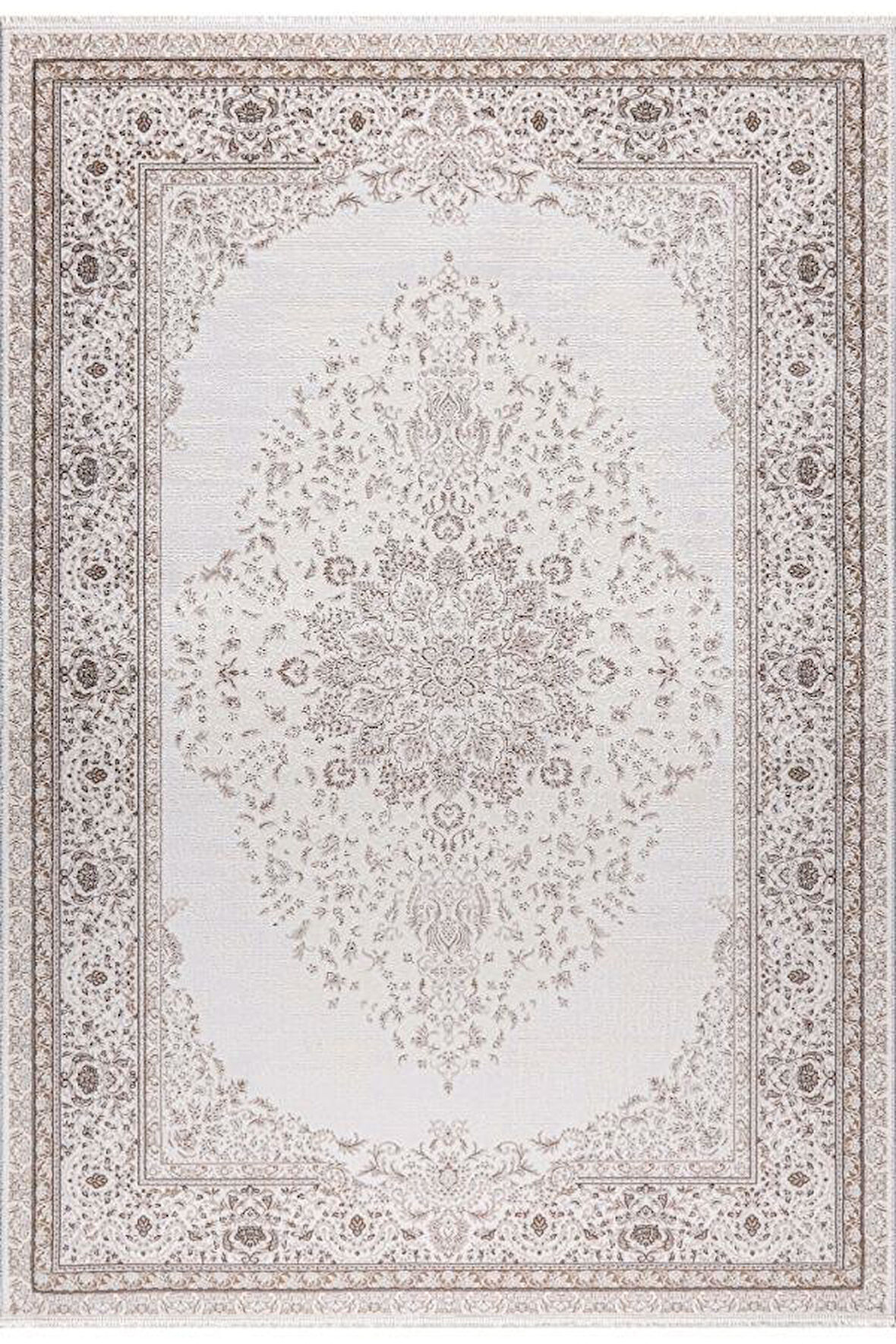 Pastel Halı Bianca 31545A Vizon Serisi Akrilik Salon Oturma Yatak Odası Halısı