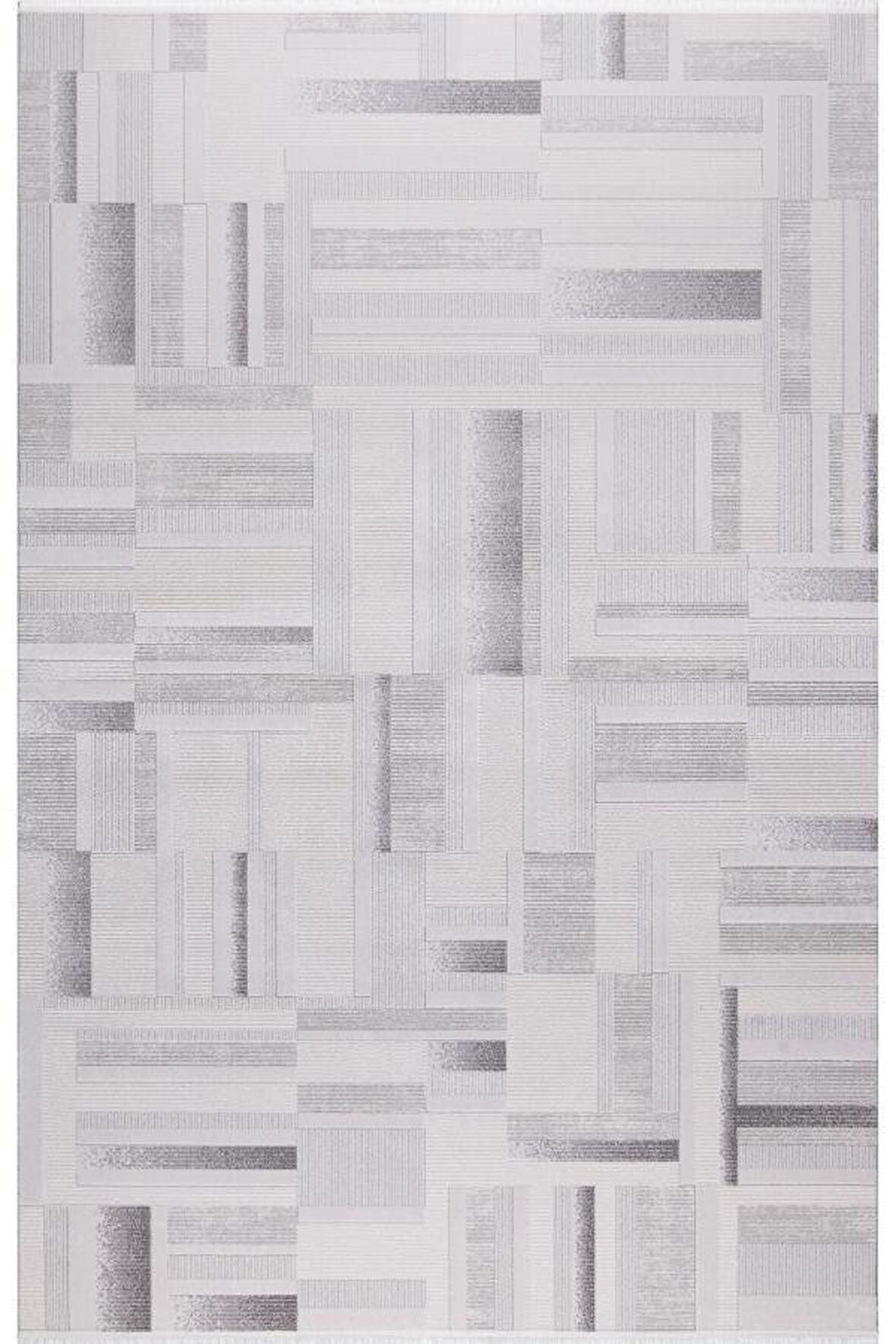 Pastel Halı Keops D169B Krem Gri Akrilik Salon Oturma Yatak Odası Halısı