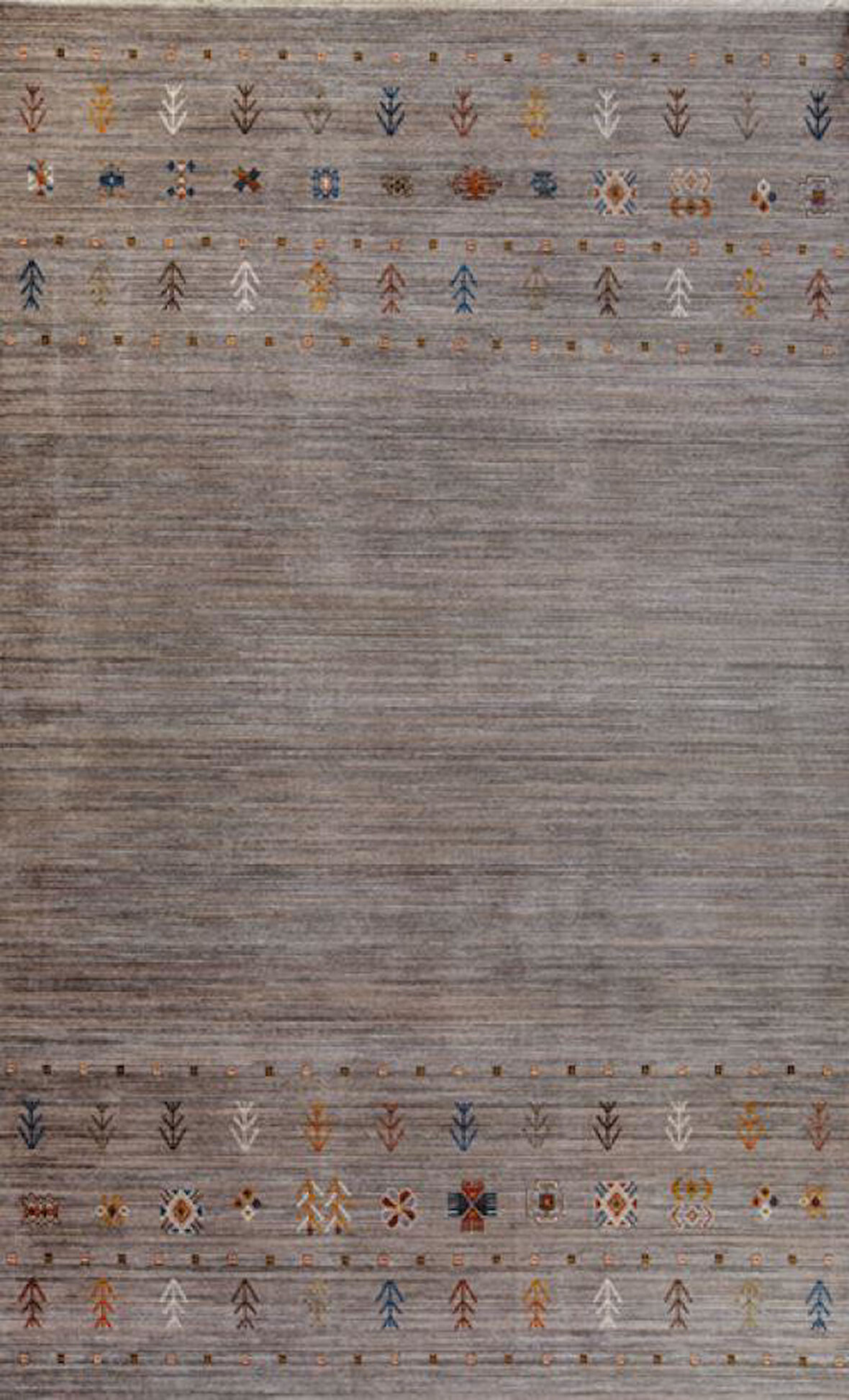 Gabardin Halı 7/24 Serisi 1127 Gri Salon Oturma Yatak Odası Halısı