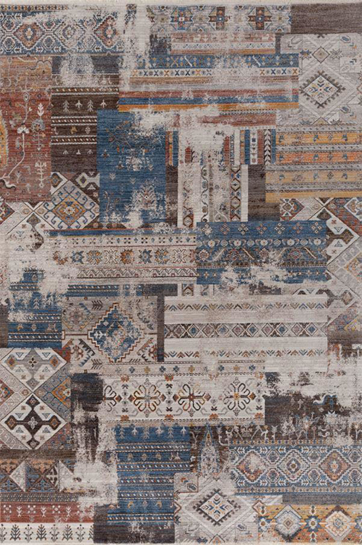 Gabardin Halı 7/24 Serisi 1494 Kahve Salon Oturma Yatak Odası Halısı