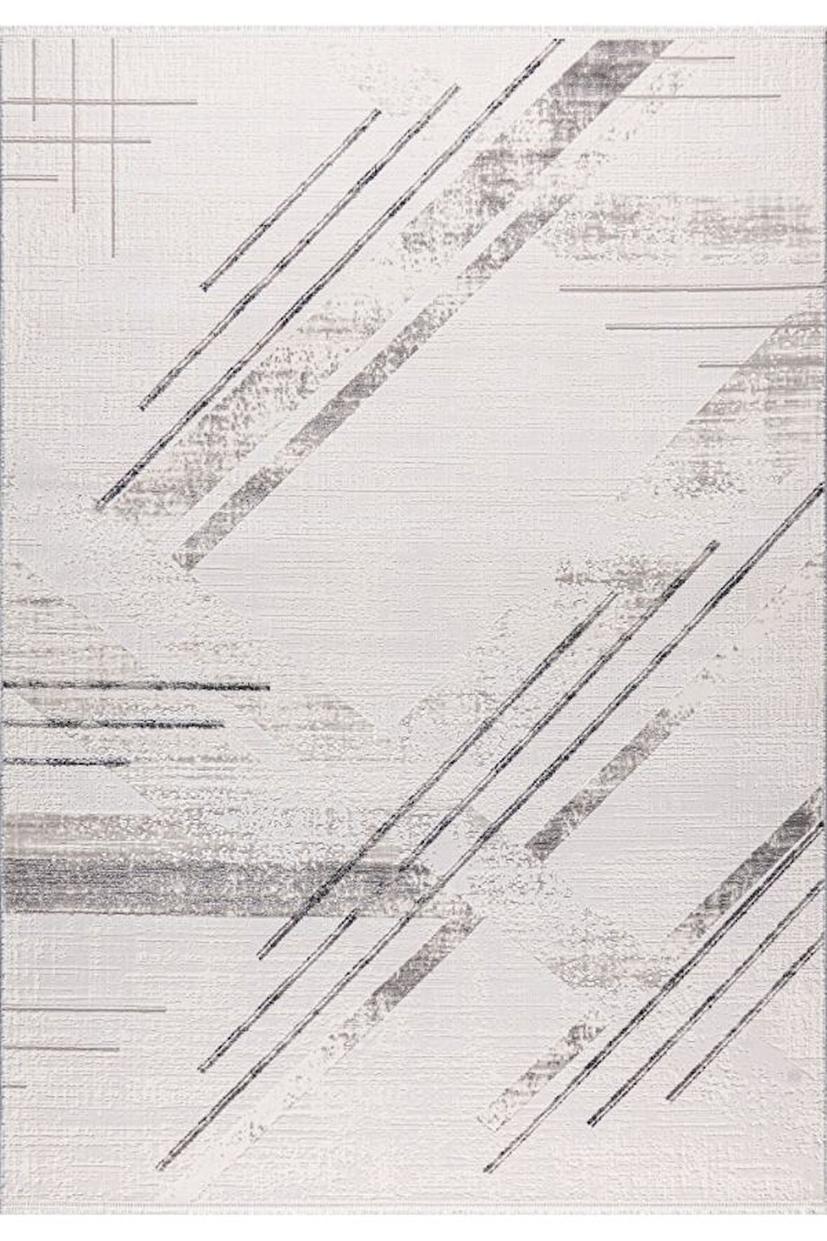 Pastel Halı Bianca 31480A Gri Serisi Akrilik Salon Oturma Yatak Odası Halısı