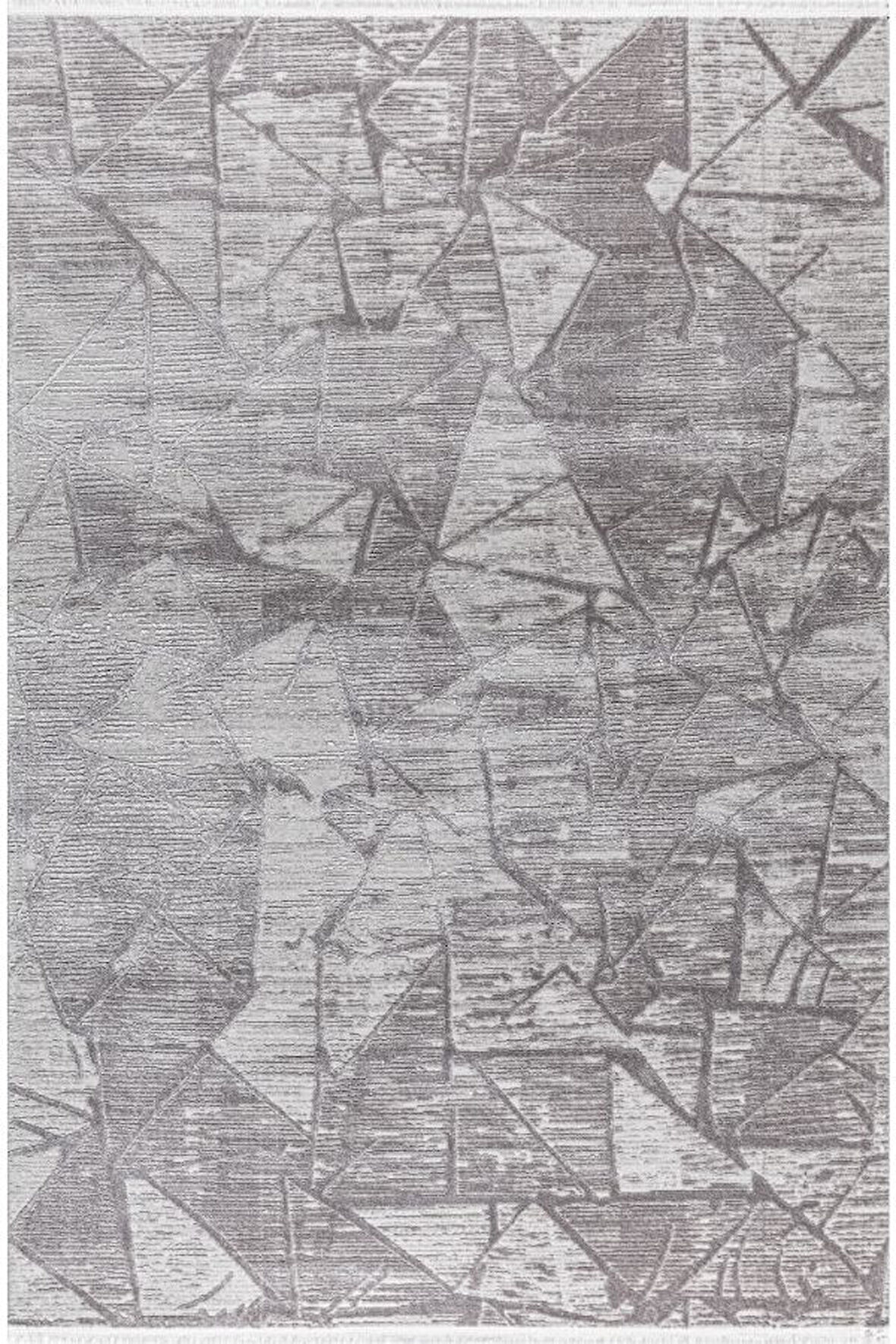 Pastel Halı Almira D152D Gri Akrilik Salon Oturma Yatak Odası Halısı