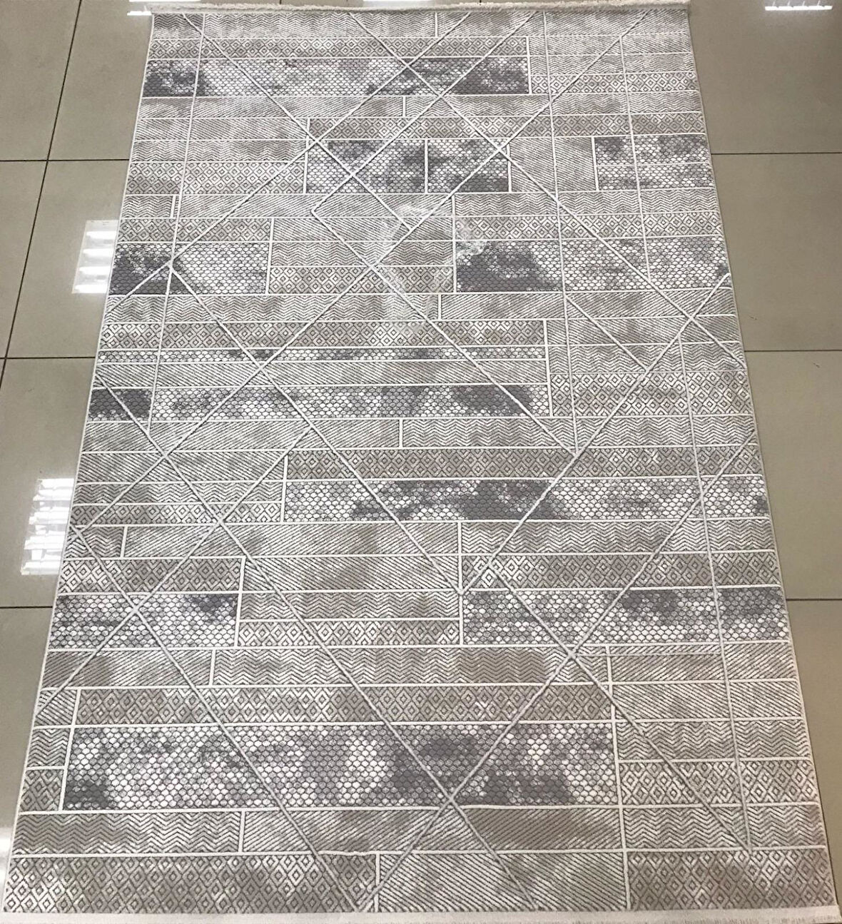 Merinos Halı Ritim 73338 071 Serisi Salon Oturma Yatak Odası Halısı