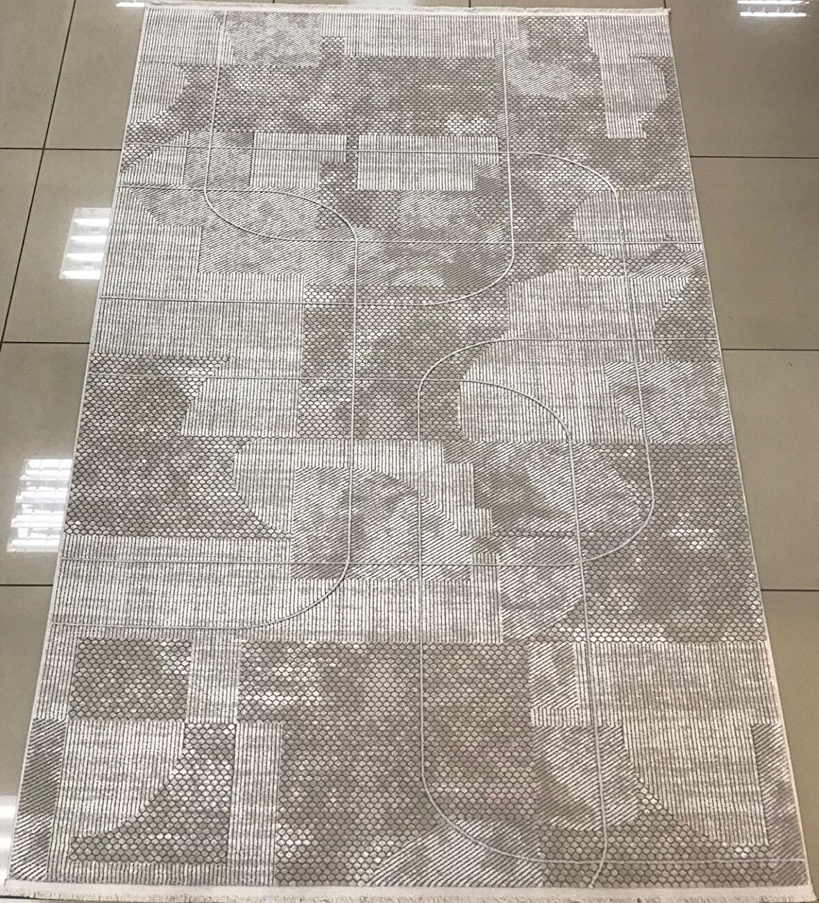 Merinos Halı Ritim 73339 071 Serisi Salon Oturma Yatak Odası Halısı