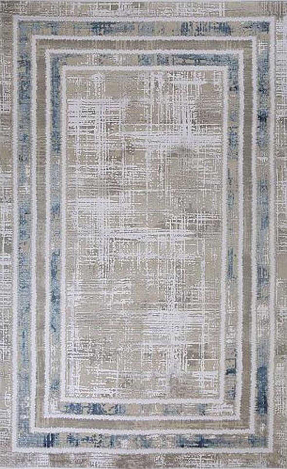 Gabardin Halı Armina Serisi 2001 Mavi Salon Oturma Yatak Odası Halısı