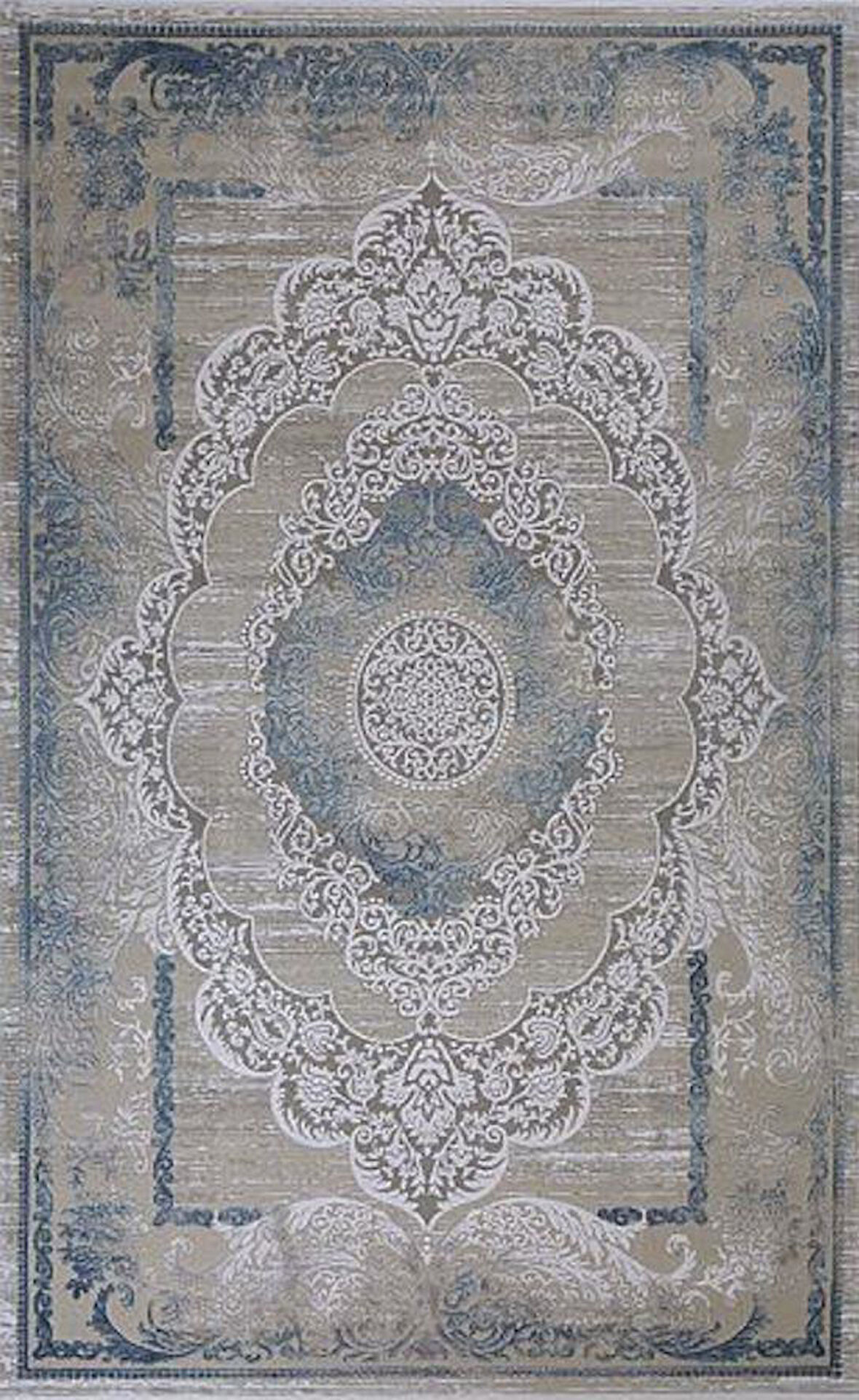 Gabardin Halı Armina Serisi 2012 Mavi Salon Oturma Yatak Odası Halısı