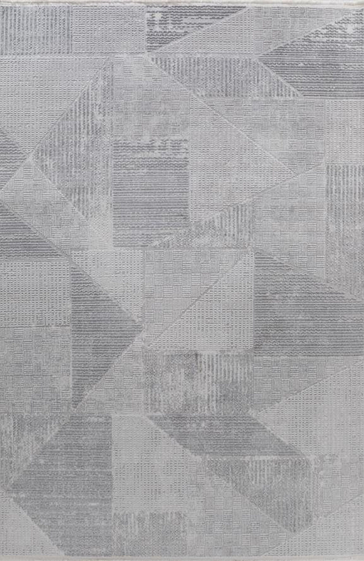 Gabardin Halı Jade 7013 Gri Serisi Triko Akrilik Salon Oturma Yatak Odası Halısı