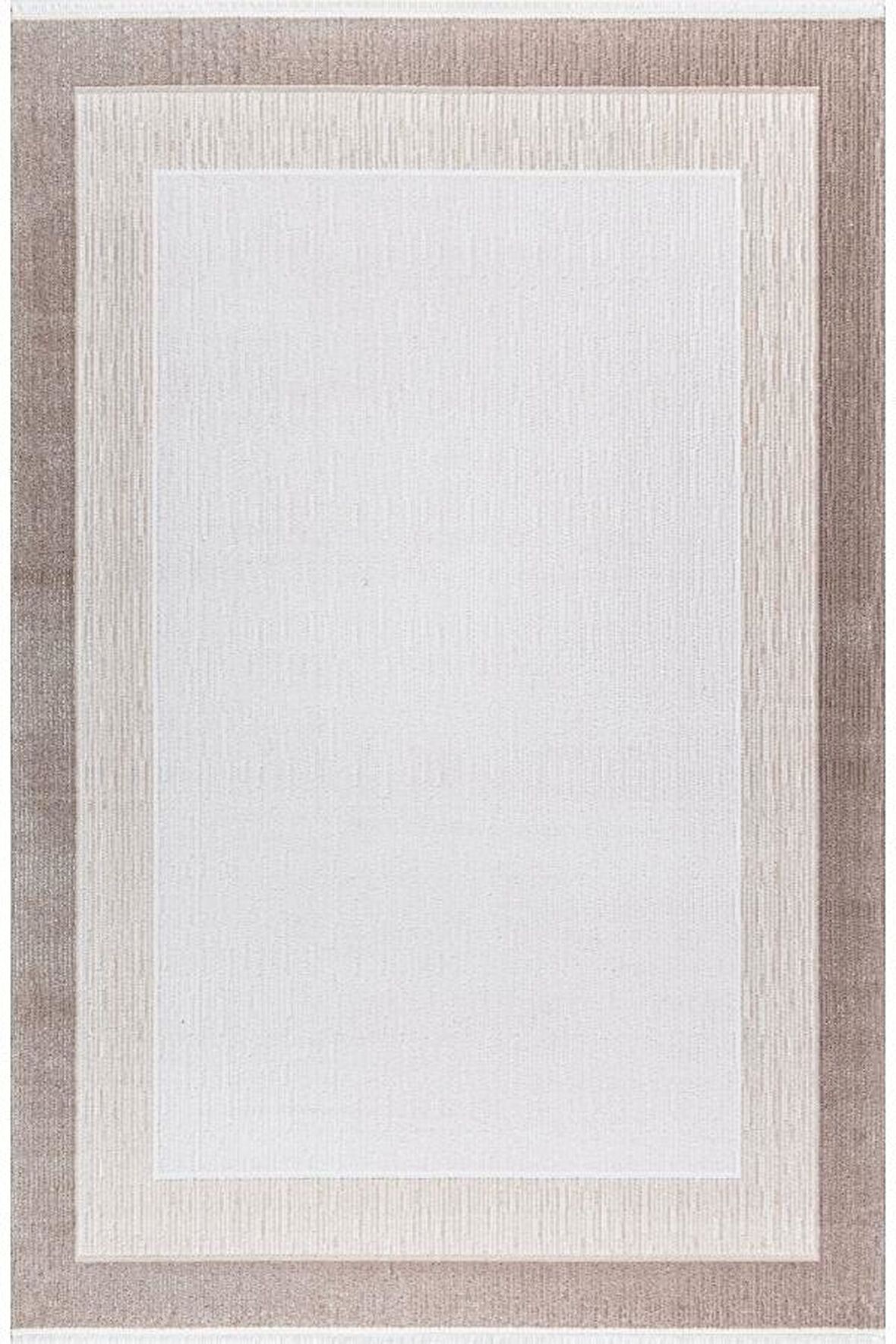 Pastel Halı Almira D164B Krem Vizon Akrilik Salon Oturma Yatak Odası Halısı