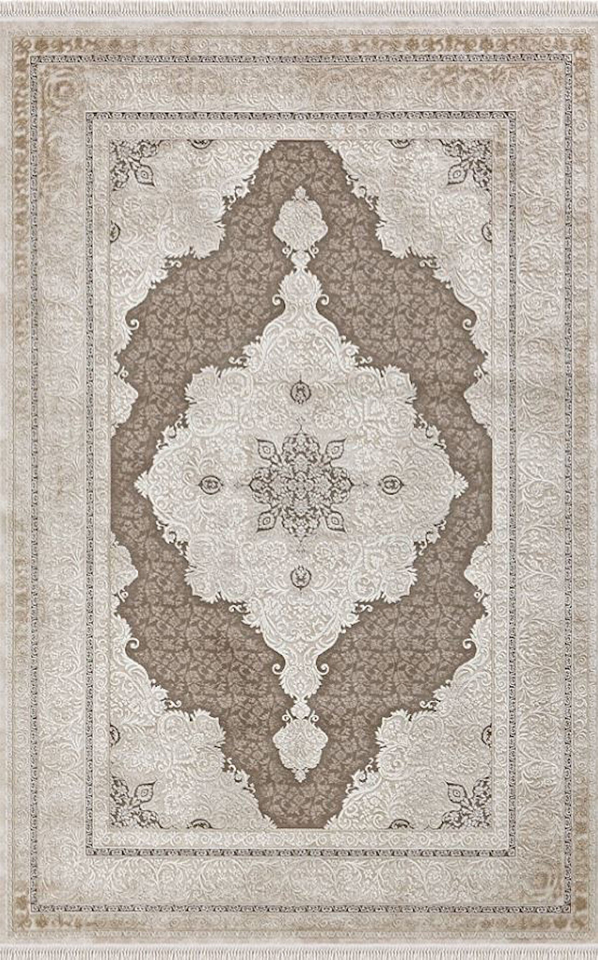 Merinos Halı Rodin 19771 080 Serisi Akrilik Salon Oturma Yatak Odası Halısı