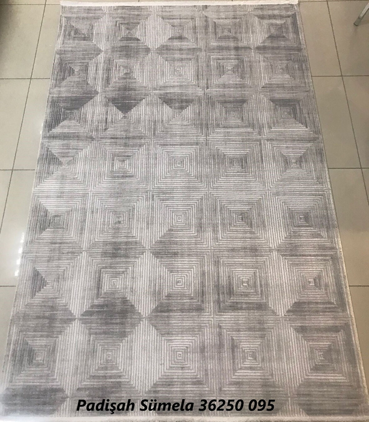 Padişah Halı Sümela 36250 095 Serisi Akrilik Salon Oturma Yatak Odası Halısı