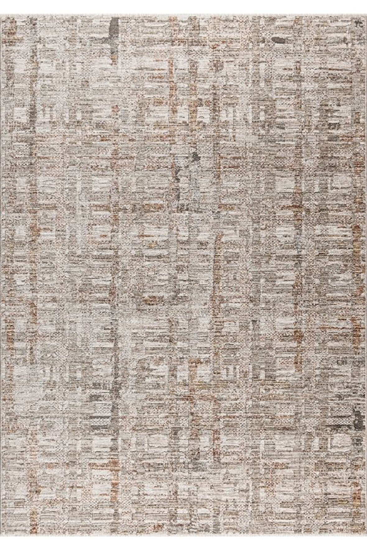 Pastel Halı Petra E904A Vizon Gri Salon Oturma Yatak Odası Halısı