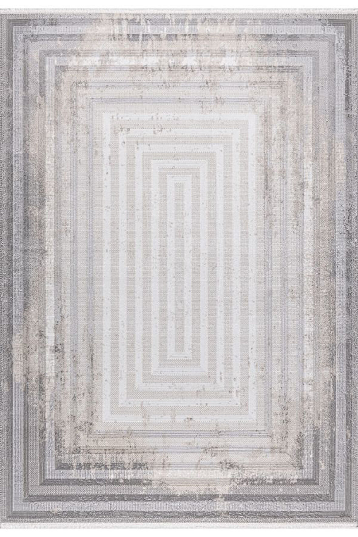 Pastel Halı Moda 31660A Gri Serisi Salon Oturma Yatak Odası Halısı