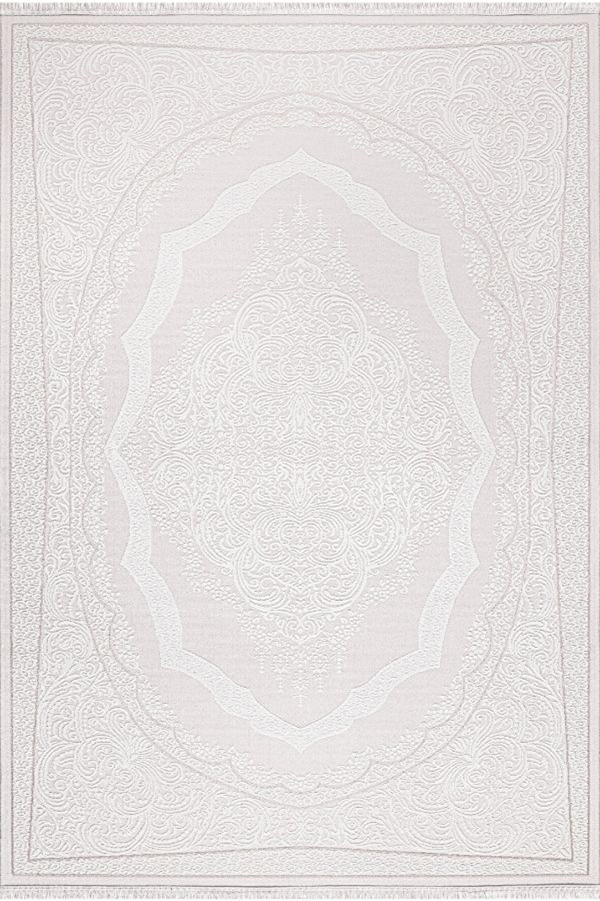 Pastel Halı Zena 379A Bej Serisi Akrilik Salon Oturma Yatak Odası Halısı