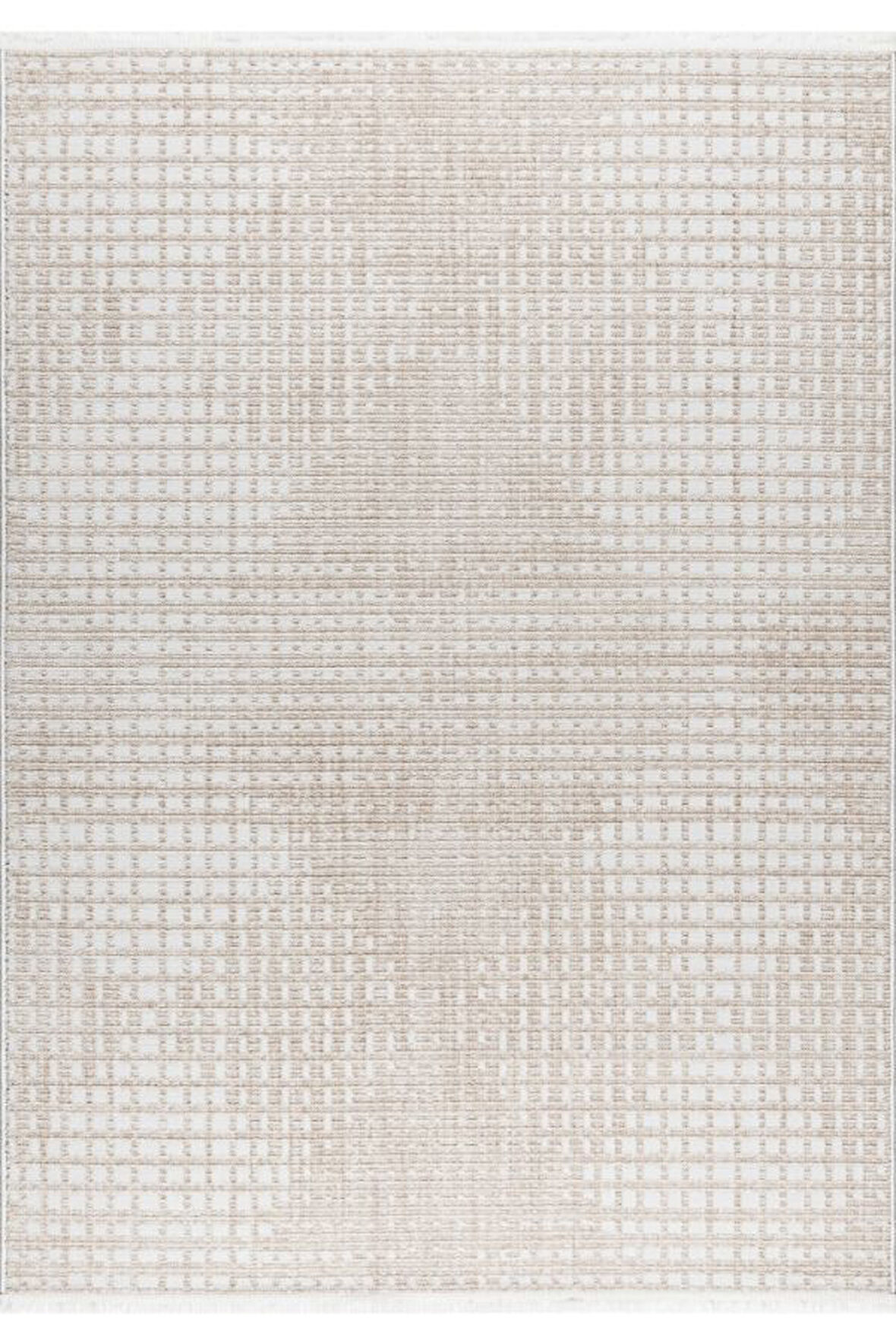 Pastel Halı Rio C2599A Bej Beyaz Serisi Salon Oturma Yatak Odası Halısı