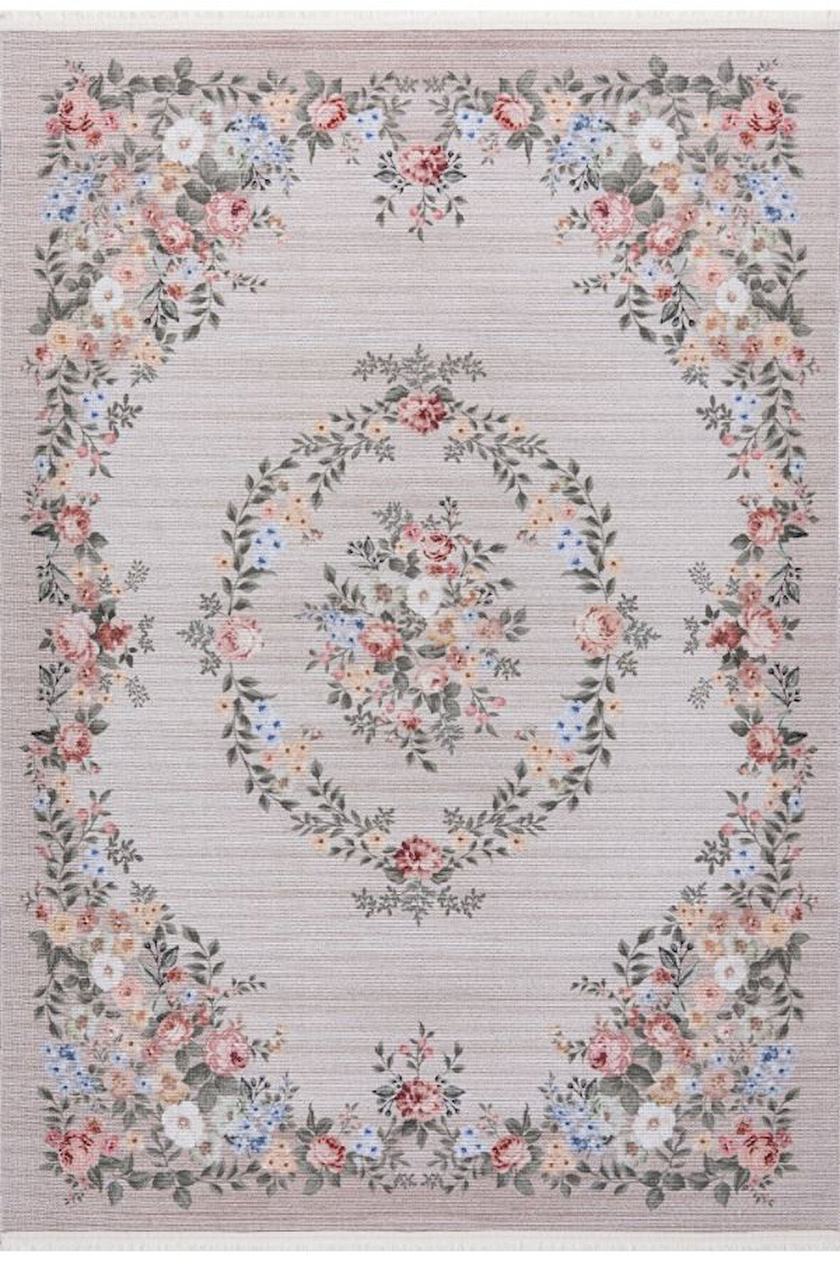 Pastel Halı Twist PS1234 Kahve Krem Serisi Salon Oturma Yatak Odası Halısı