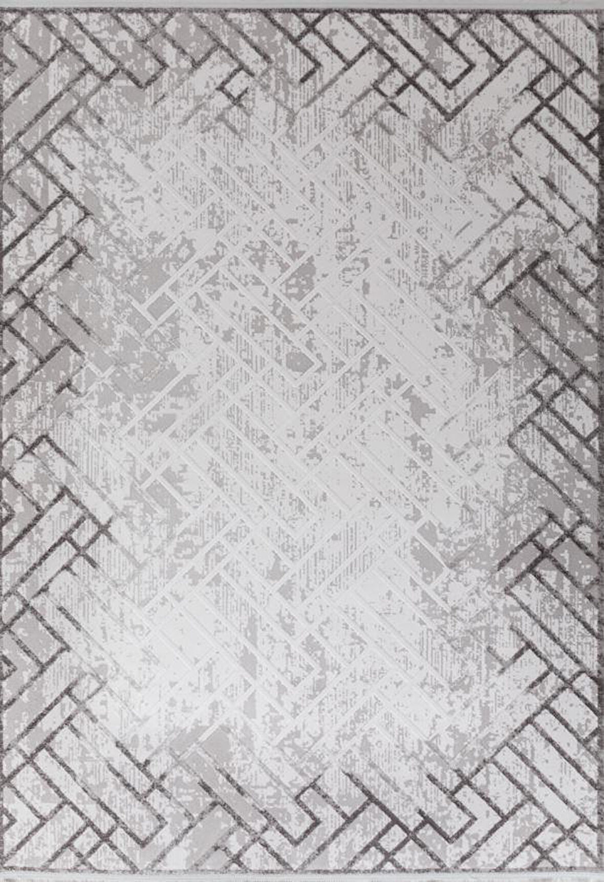 Gabardin Halı Moss 5007 Serisi Gri Triko Akrilik Salon Oturma Yatak Odası Halısı