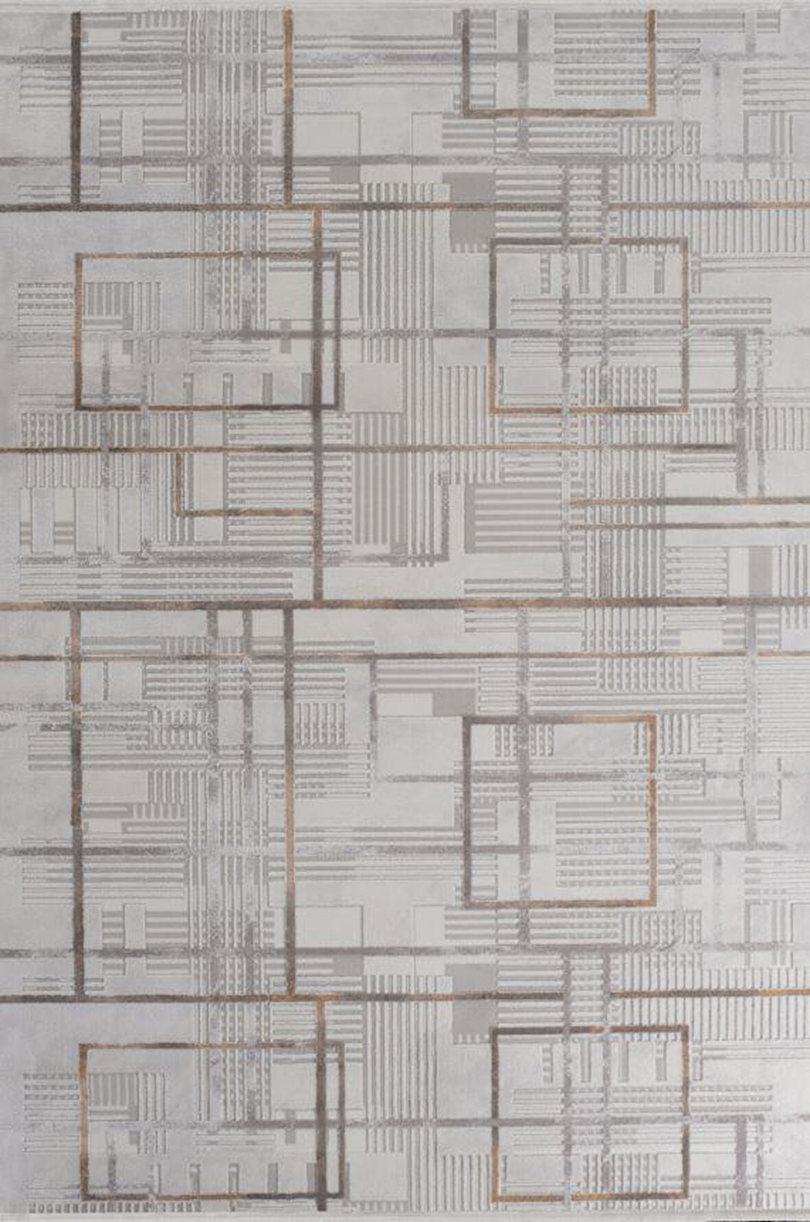 Gabardin Halı Omega 267B Serisi Triko Akrilik Salon Oturma Yatak Odası Halısı