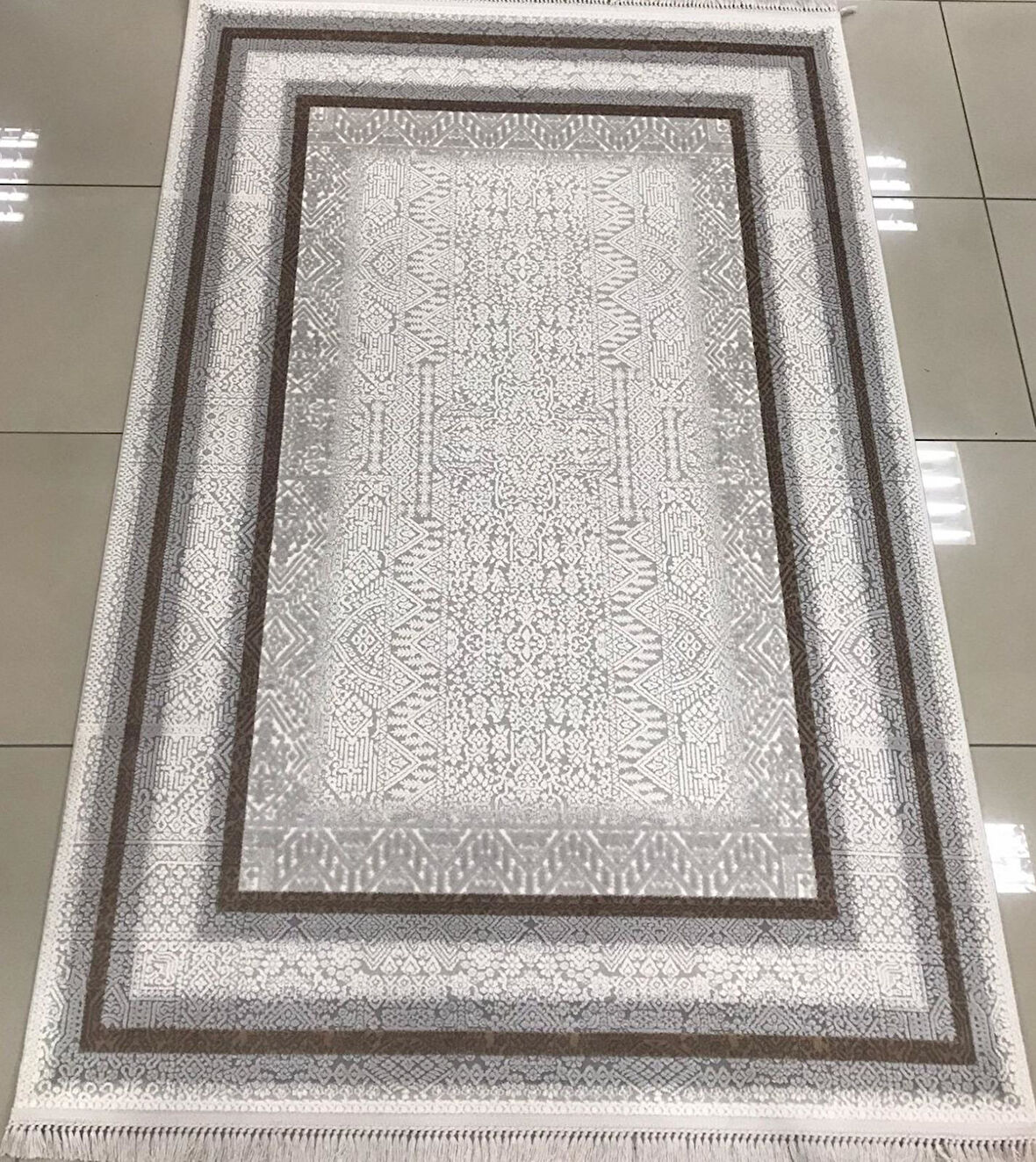 Padişah Halı Santo 77771 070 Serisi Akrilik Salon Oturma Yatak Odası Halısı