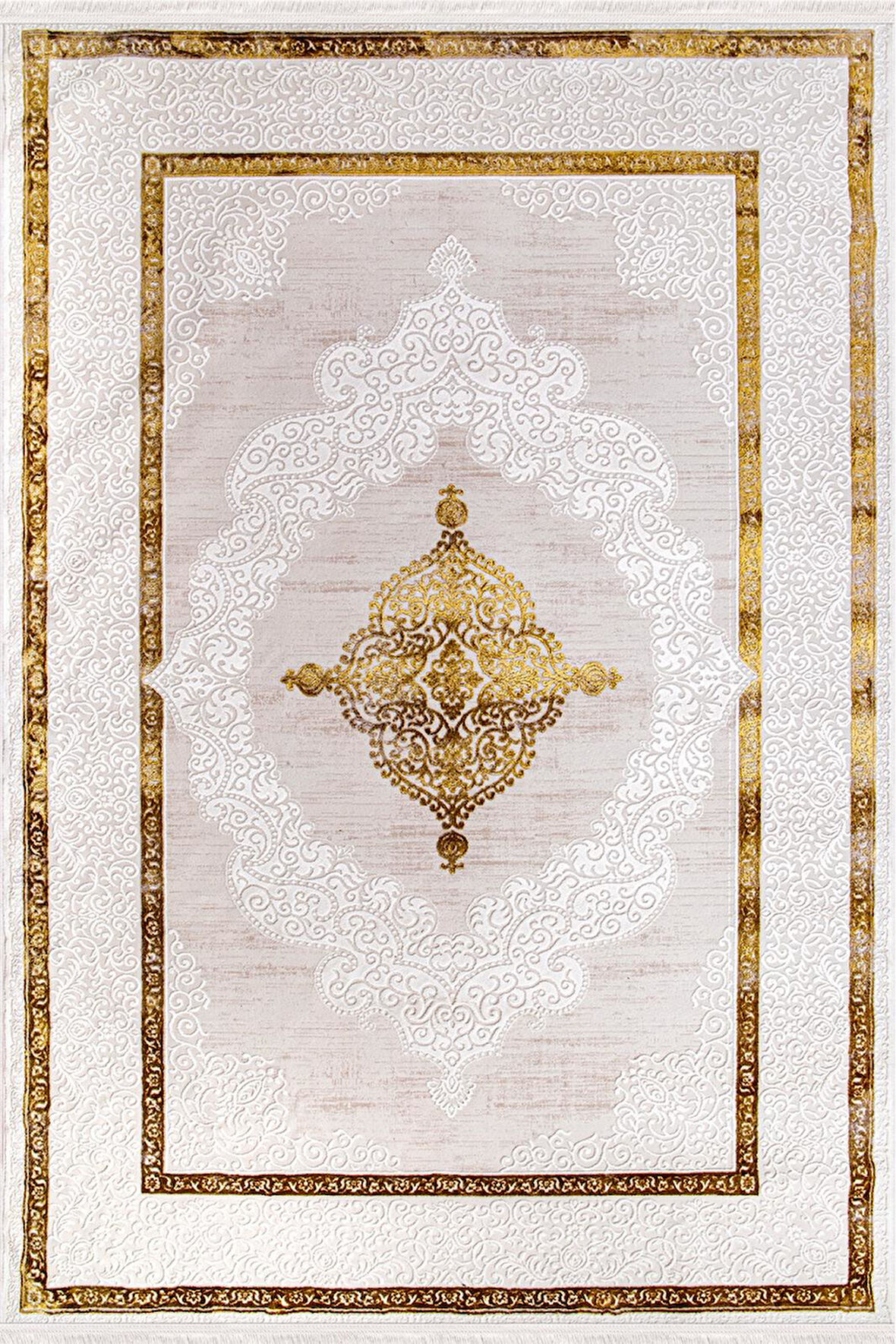 Verrino Halı Silver 008 Serisi Akrilik Salon Oturma Odası Halısı