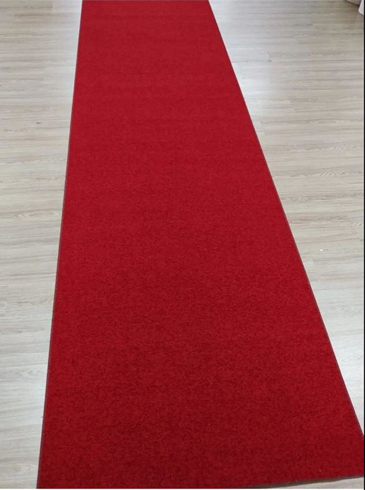 Halıcı Mustafa Protokol Halısı Kaymaz Taban Jel Yolluk Kapı Önü Paspası 100cm Kırmızı