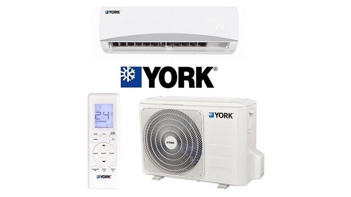 York YHKF12YEEBMJO 12000 Btu/h A Enerji Sınıfı R4 10A İnverter Duvar Tipi Klima
