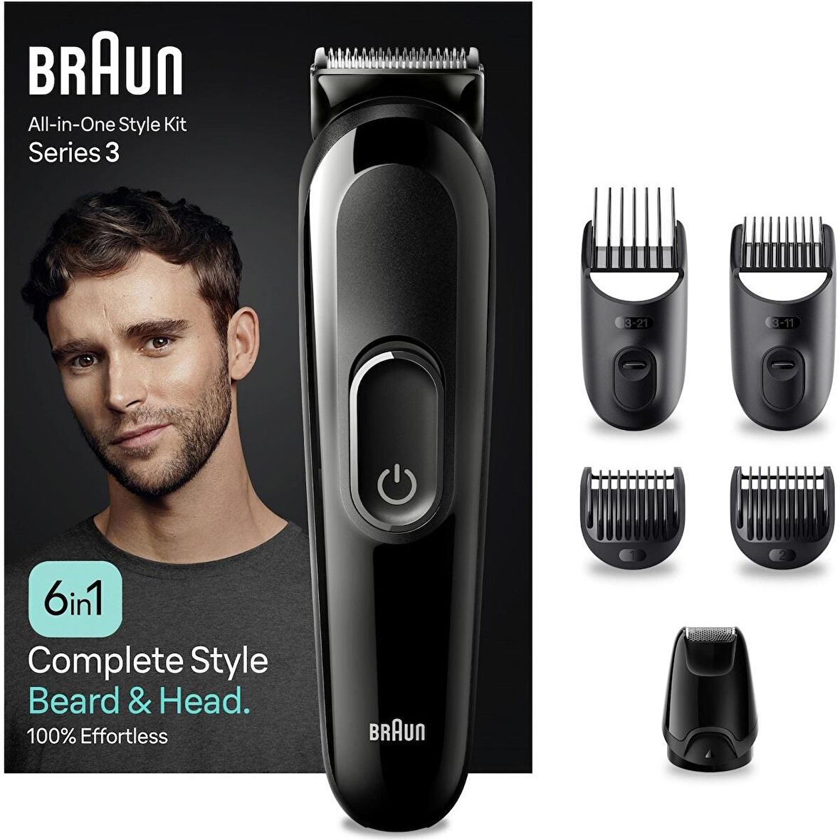 Braun Series 3 MGK3410 Sakal ve Saç Kesme Makinesi