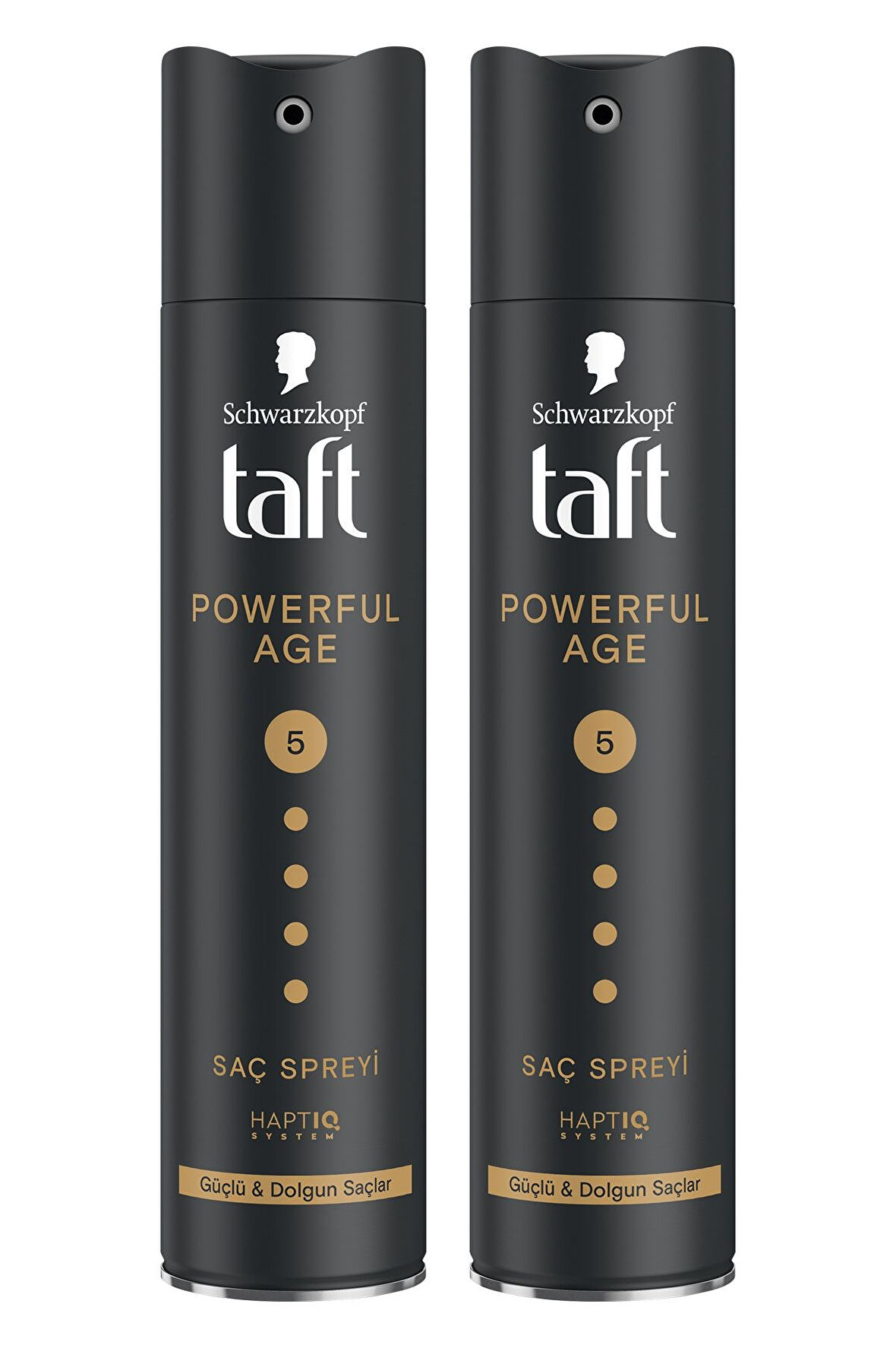 Taft Powerful Age Saç Spreyi 250ml - İnce ve Zayıflamış Saçlar İçin 2'li Set