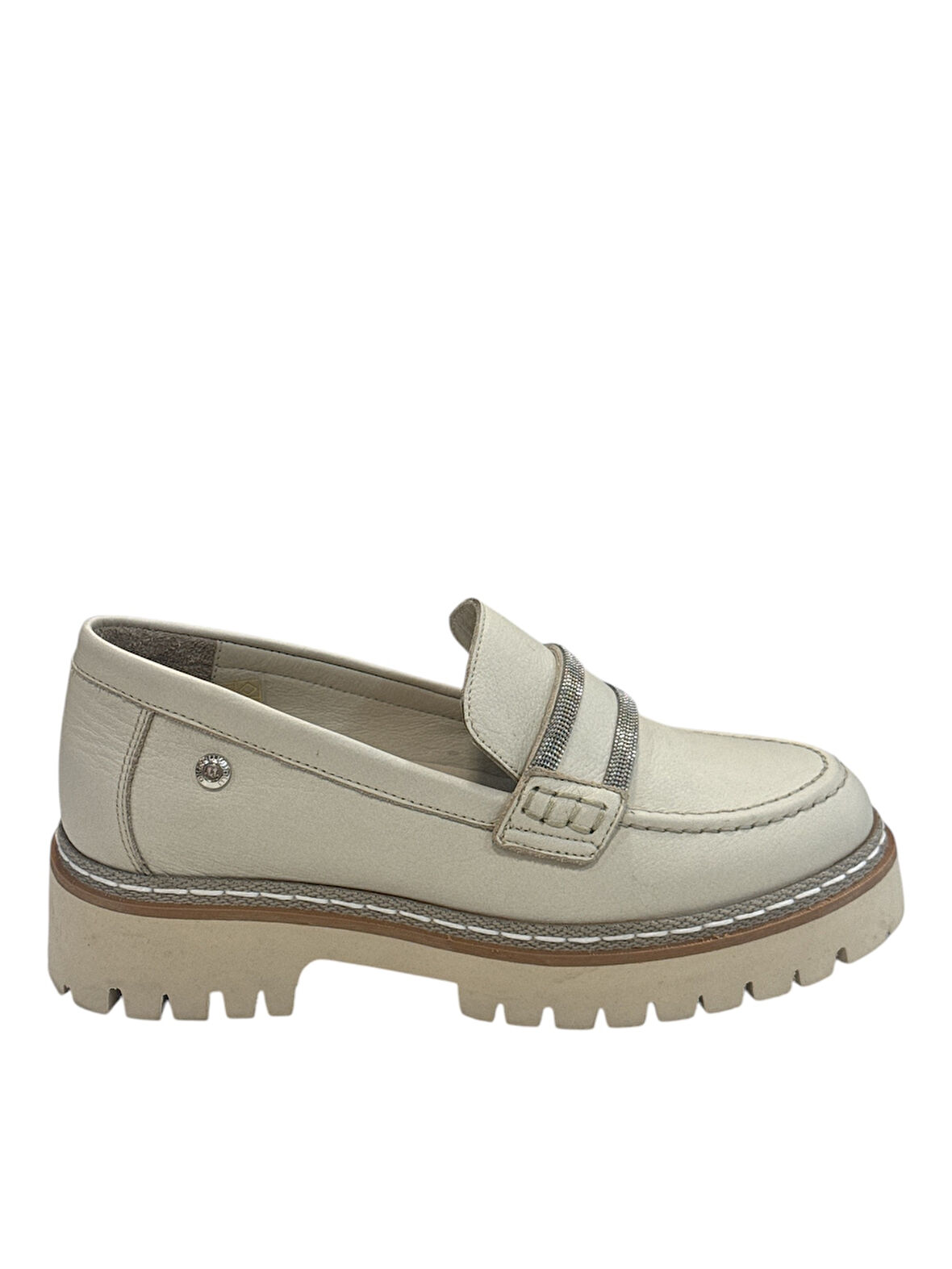 Mammamia D25YA-3705 Kadın Casual Deri Loafer Ayakkabı