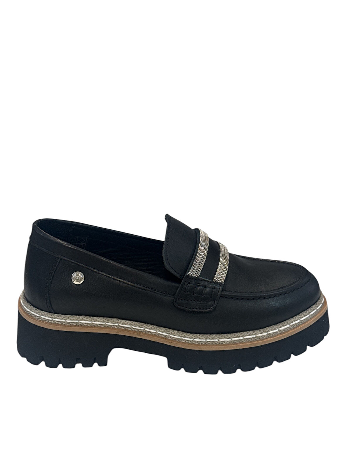 Mammamia D25YA-3705 Kadın Casual Deri Loafer Ayakkabı