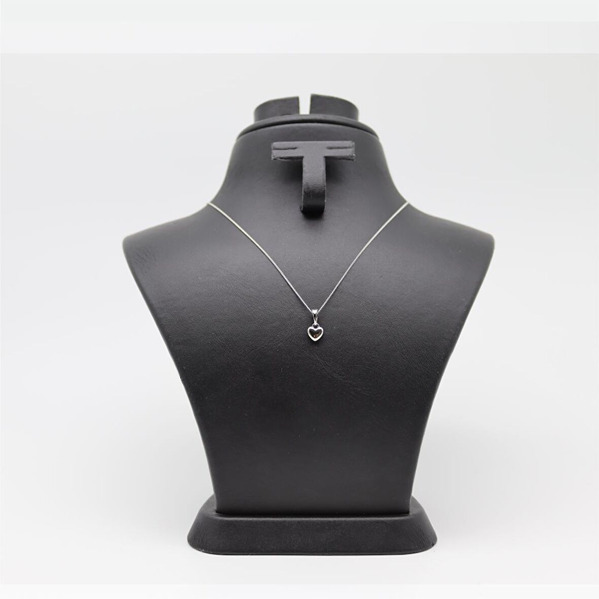 Minimal Kalp Kolye Silver
