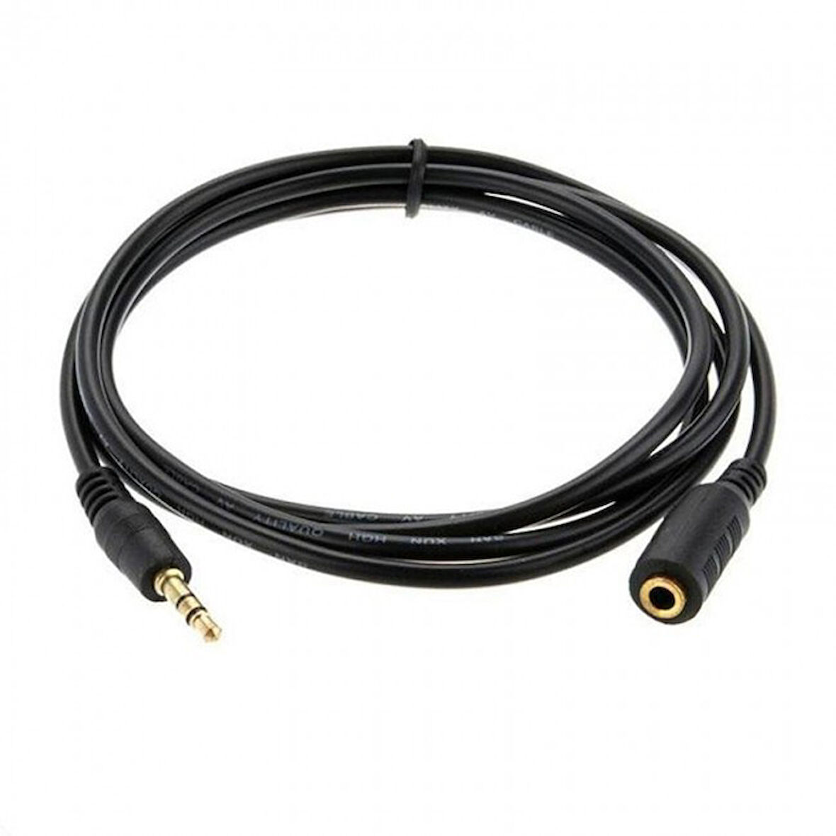 Kulaklık uzatma kablosu  3.5mm stereo dişi erkek aux uzatma kablosu 3m