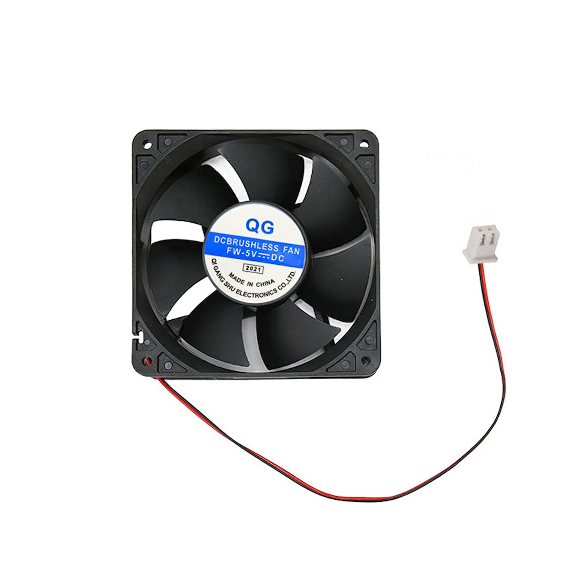 5v 8cm 2 pinli fan 8cm x 8cm x 2.5cm DC 5v fan 