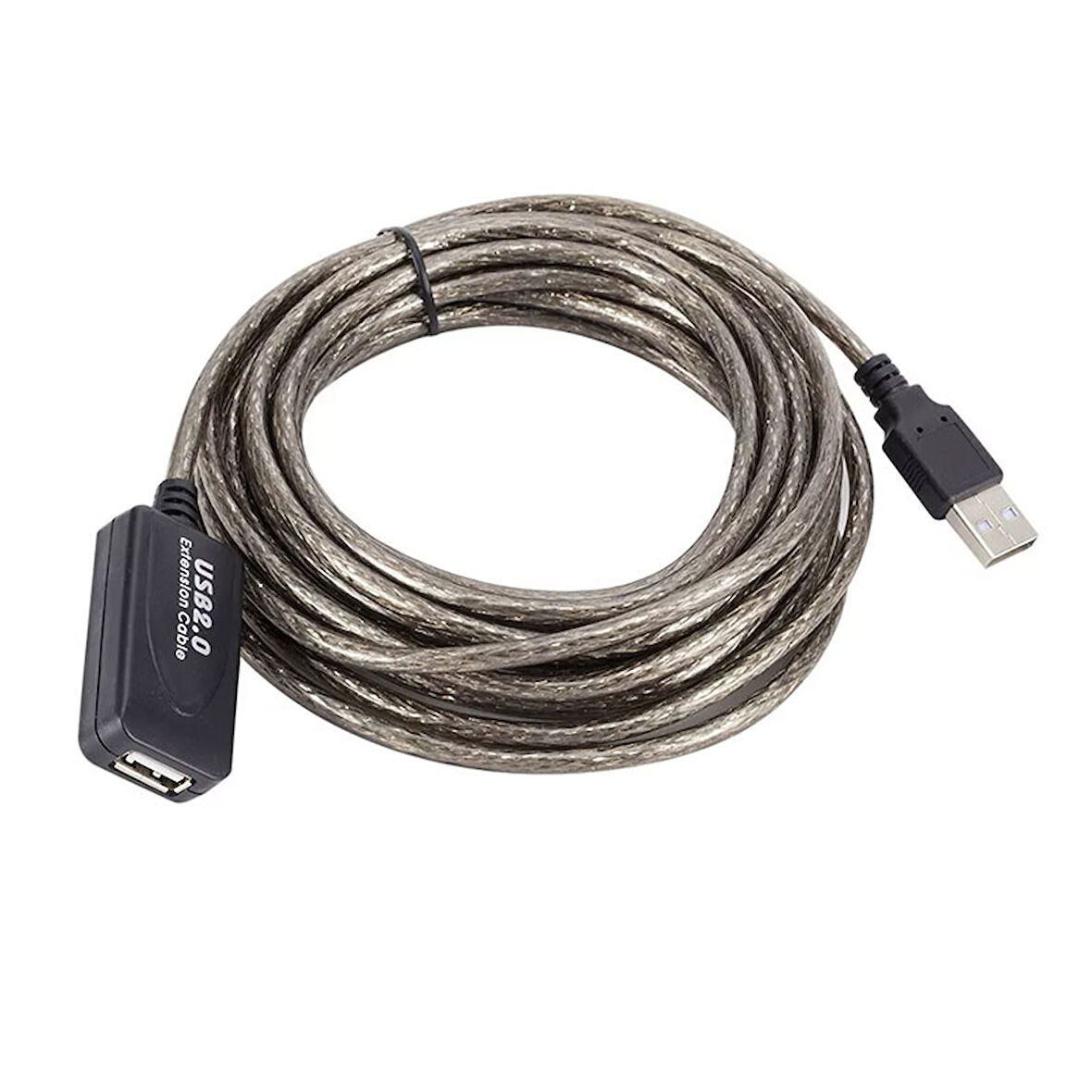 Usb 2.0 extension uzatma kablosu güçlendirilmiş usb 2.0 uzatma kablosu 5m