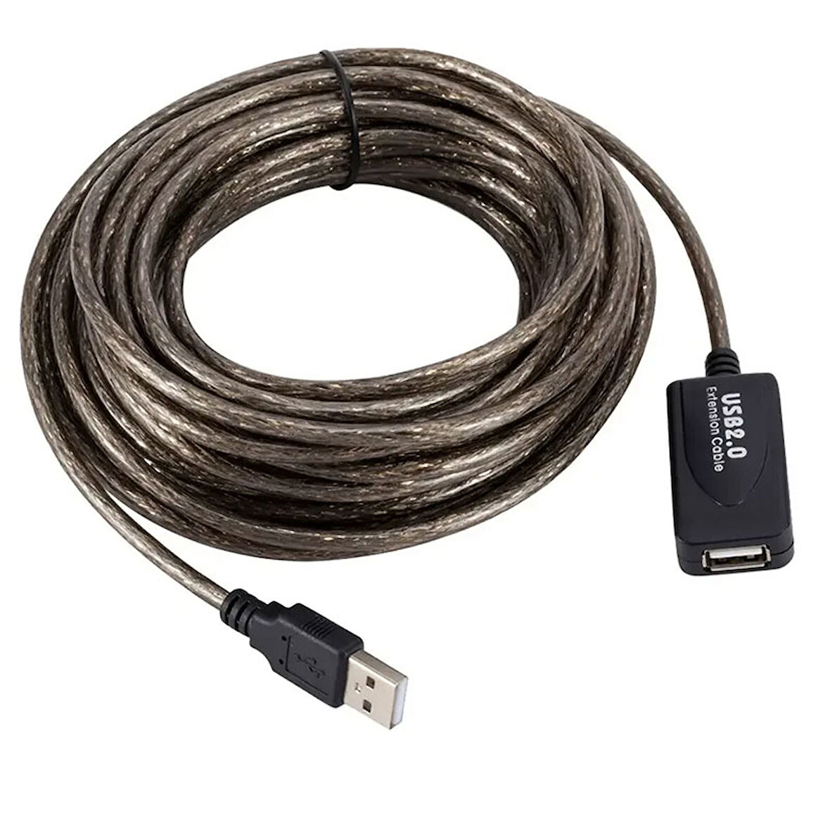Usb 2.0 extension kablo güçlendirilmiş usb 2.0 extension kablo 10m