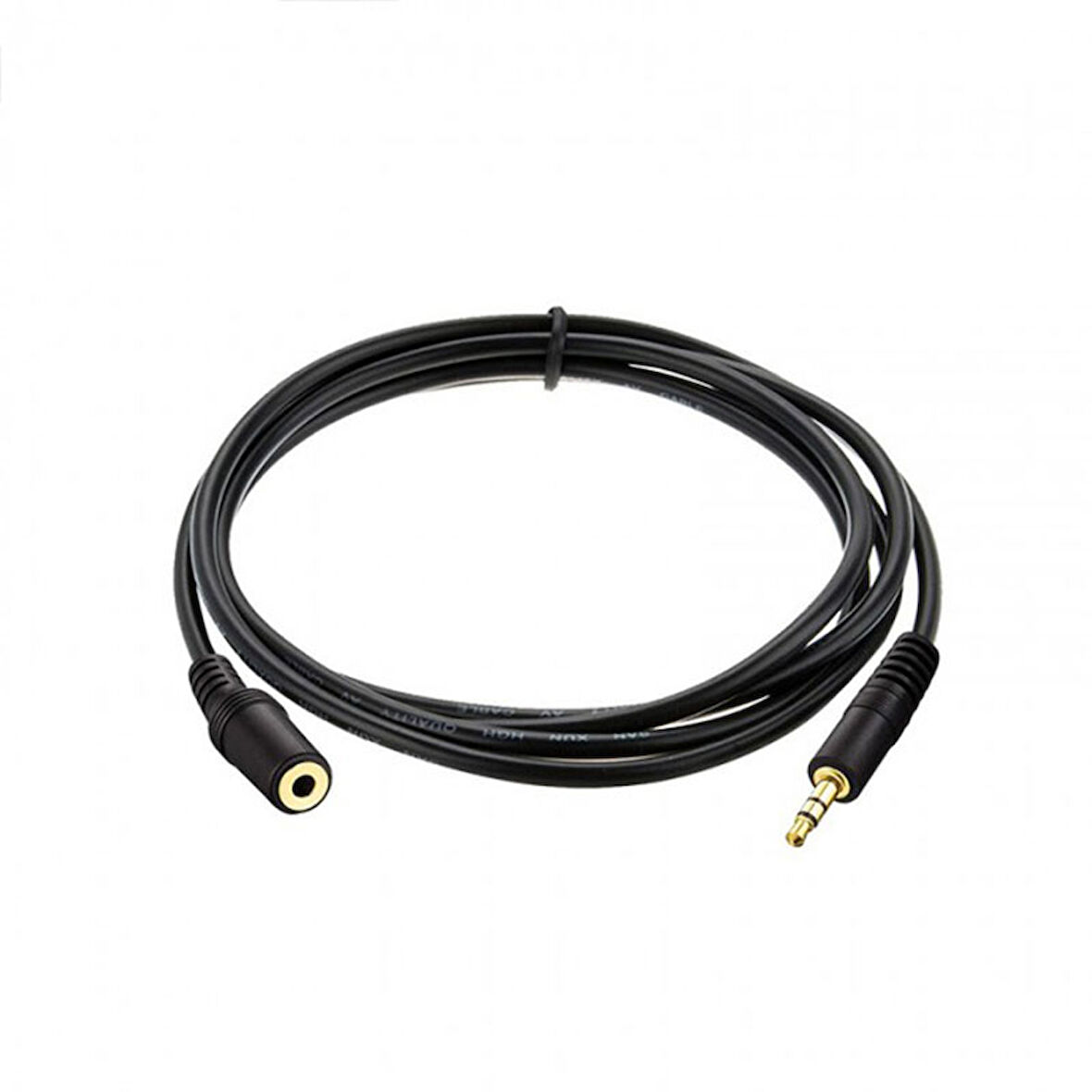 3.5mm stereo dişi erkek uzatma kablosu kulaklık aux uzatma kablosu 2m
