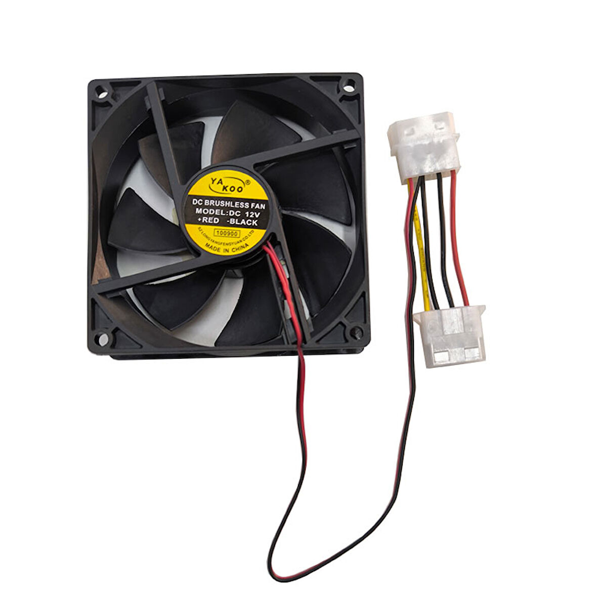 9 cm12v molex kasa fanı 9x9x2.5cm molex IDE fan