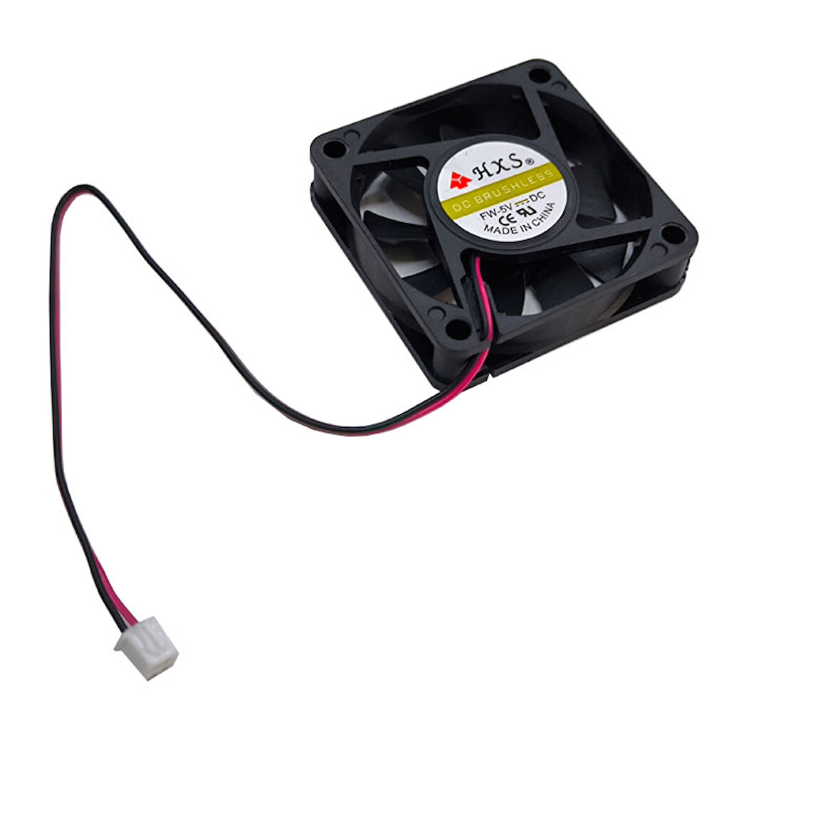 6cm 5v 2 pinli fan DC 5v 6cmx6cmx1.5cm 2 pinli fan