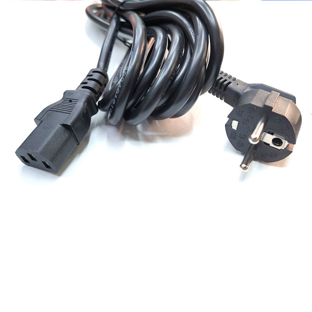 C7 3x1 power kablo bilgisayar  monitör için power kablo 5m