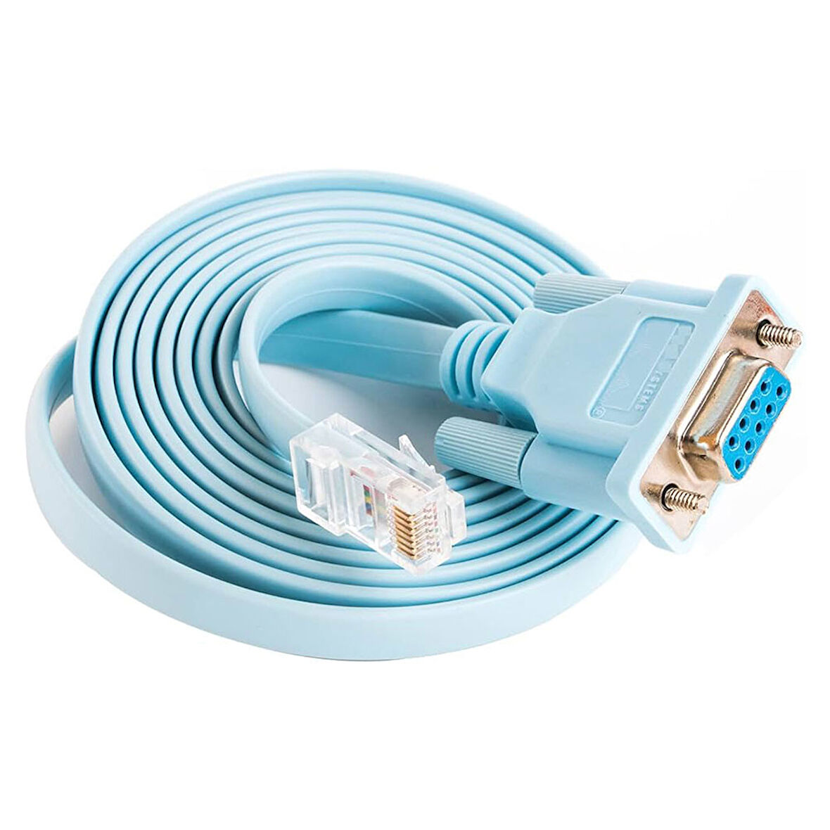 RJ45 to RS232 Seri com Port cisco consol kablo 
