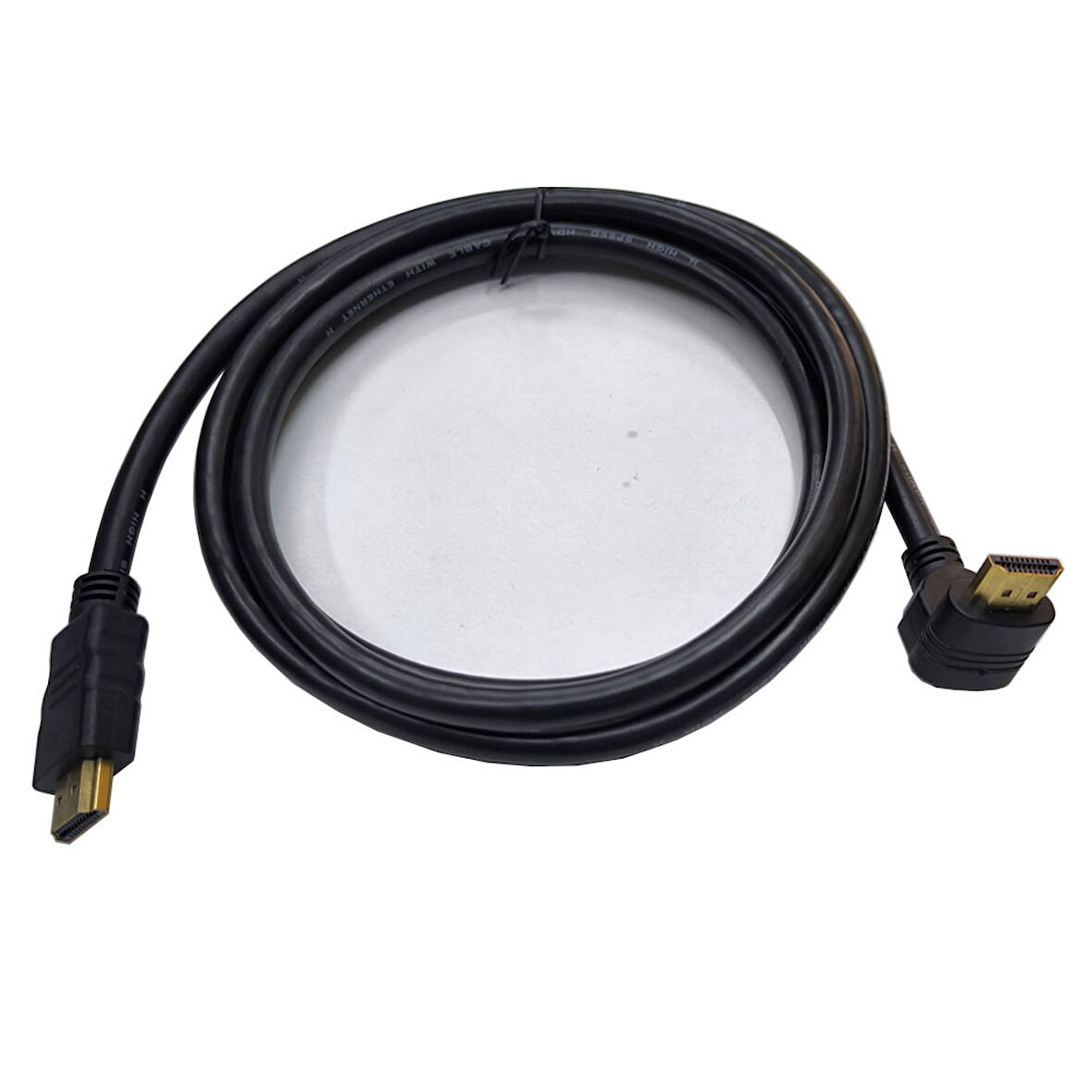 Hdmı 270 derece L tipi kablo hdmi dik L kablo 1.5m