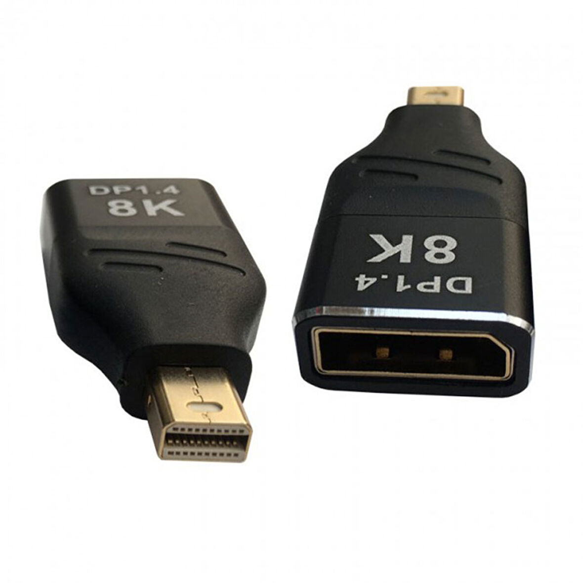 DisplayPort 8k to mini DisplayPort Adaptörü Çift Yönlü çevirici