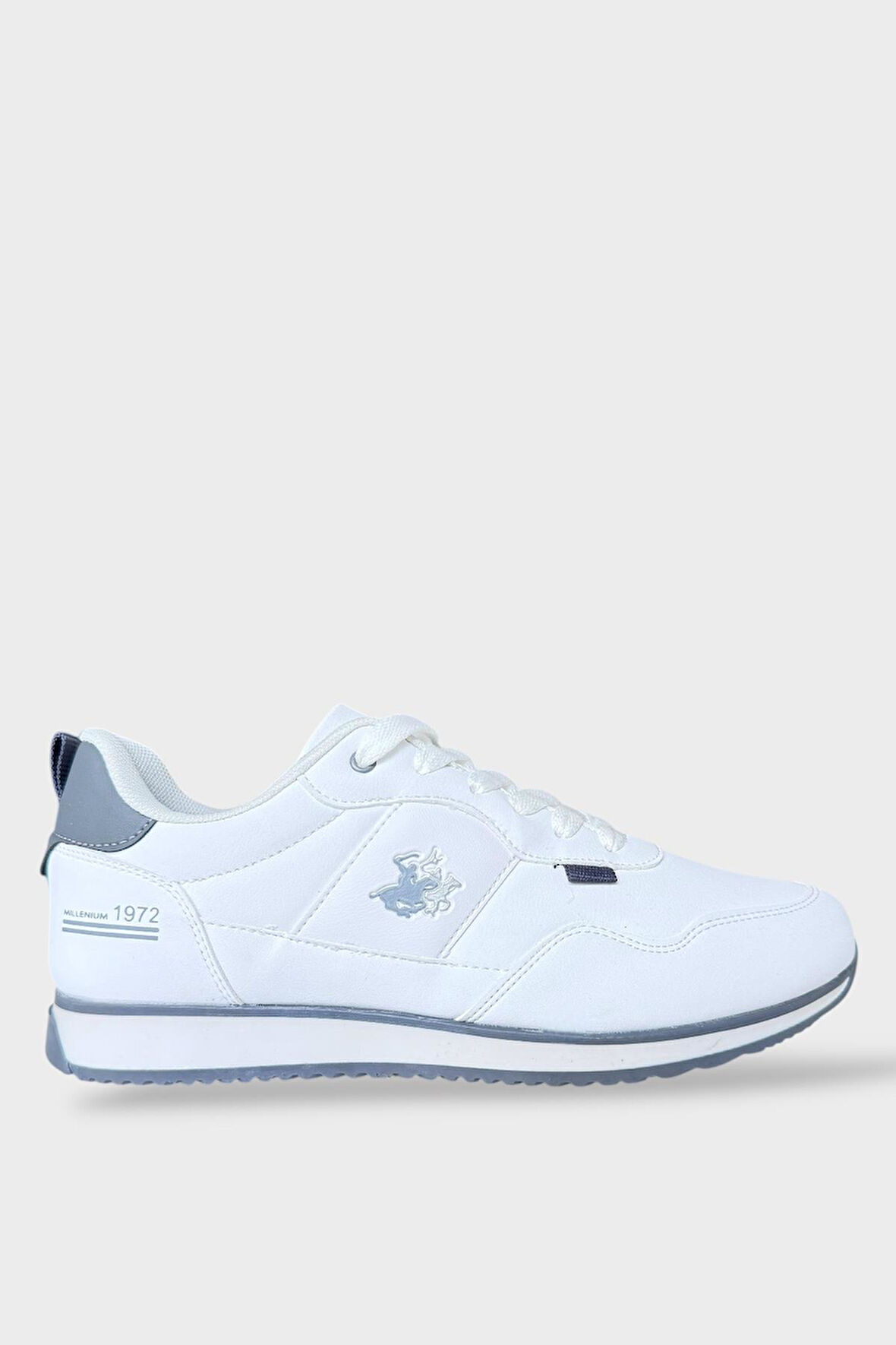 Erkek Ortopedik Günlük Spor Ayakkabı BEYAZ - FÜME