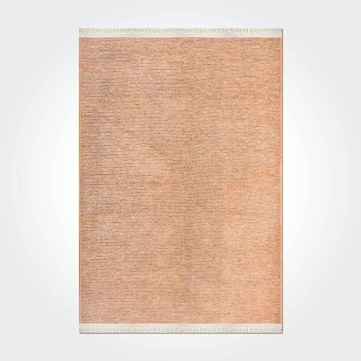 Hardal Özel Kaymaz Tabanlı Pamuk Dokuma Kilim