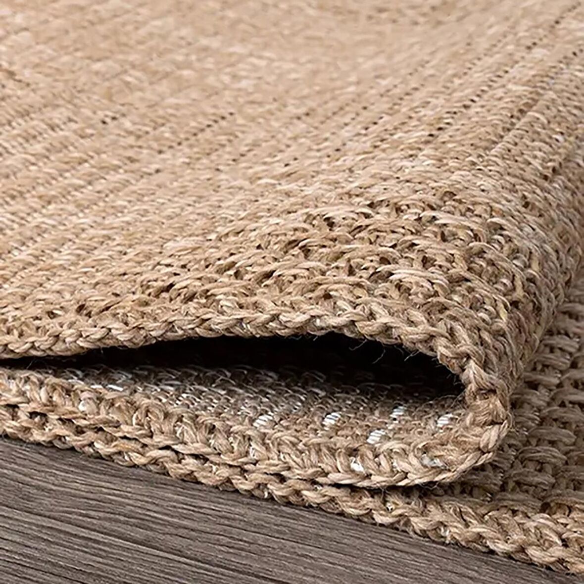 Naturel Jüt Halı Modern Örme Kilim
