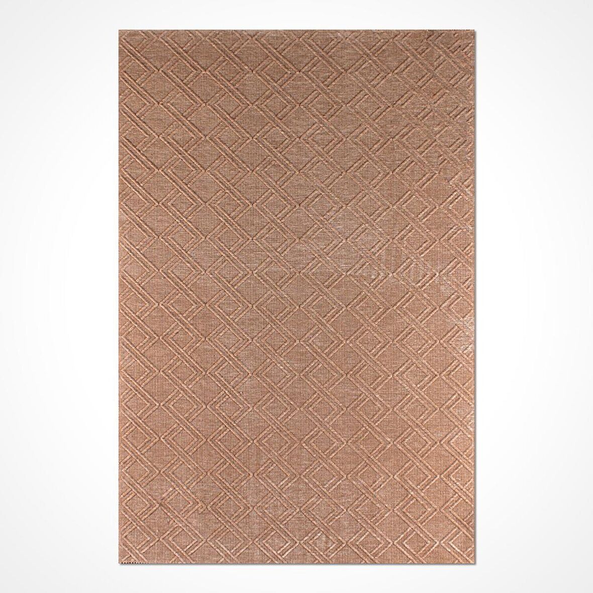 Bej Kadife Dokuma Şönil Kilim