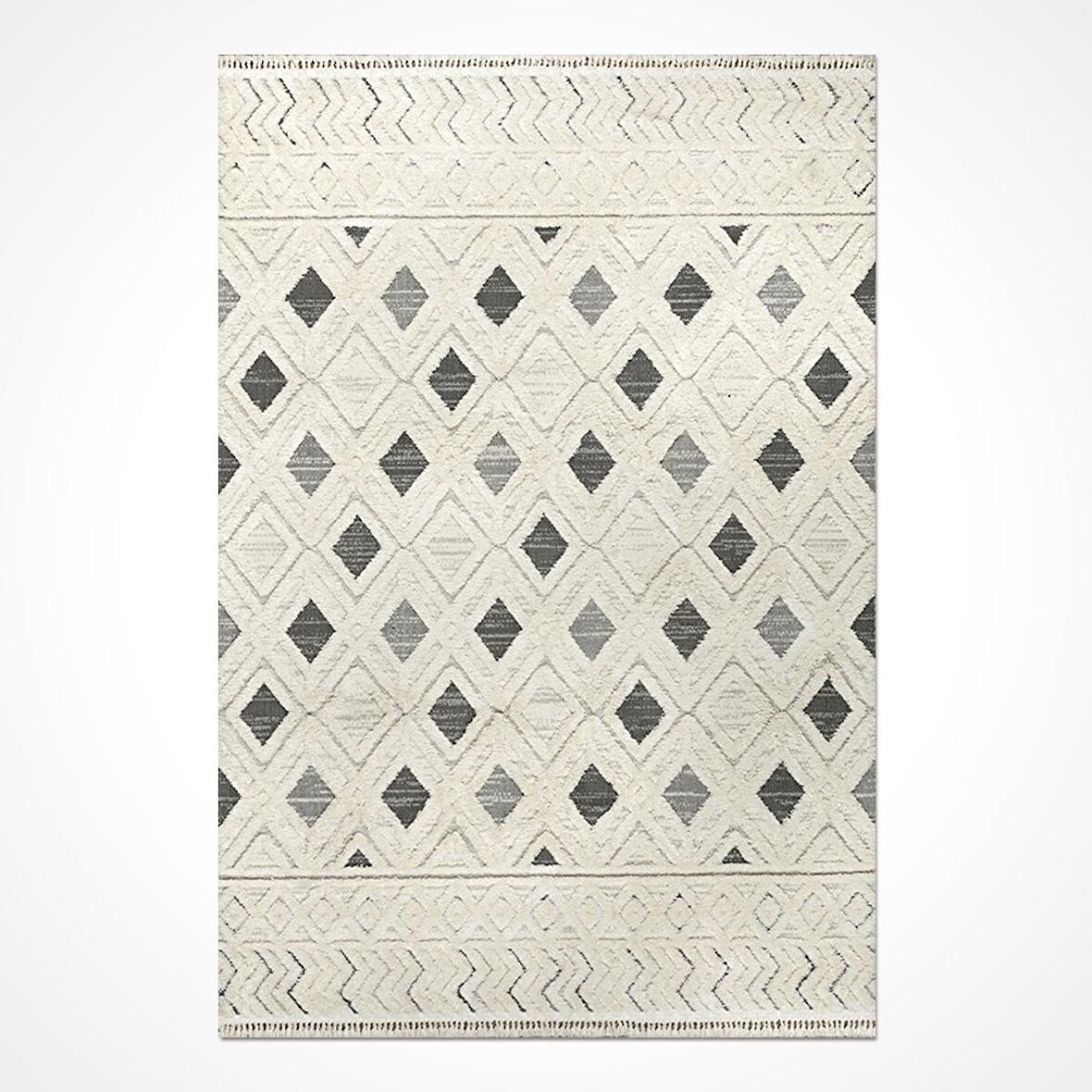 Yumuşak Örgü Shaggy Modern Dokuma Kilim