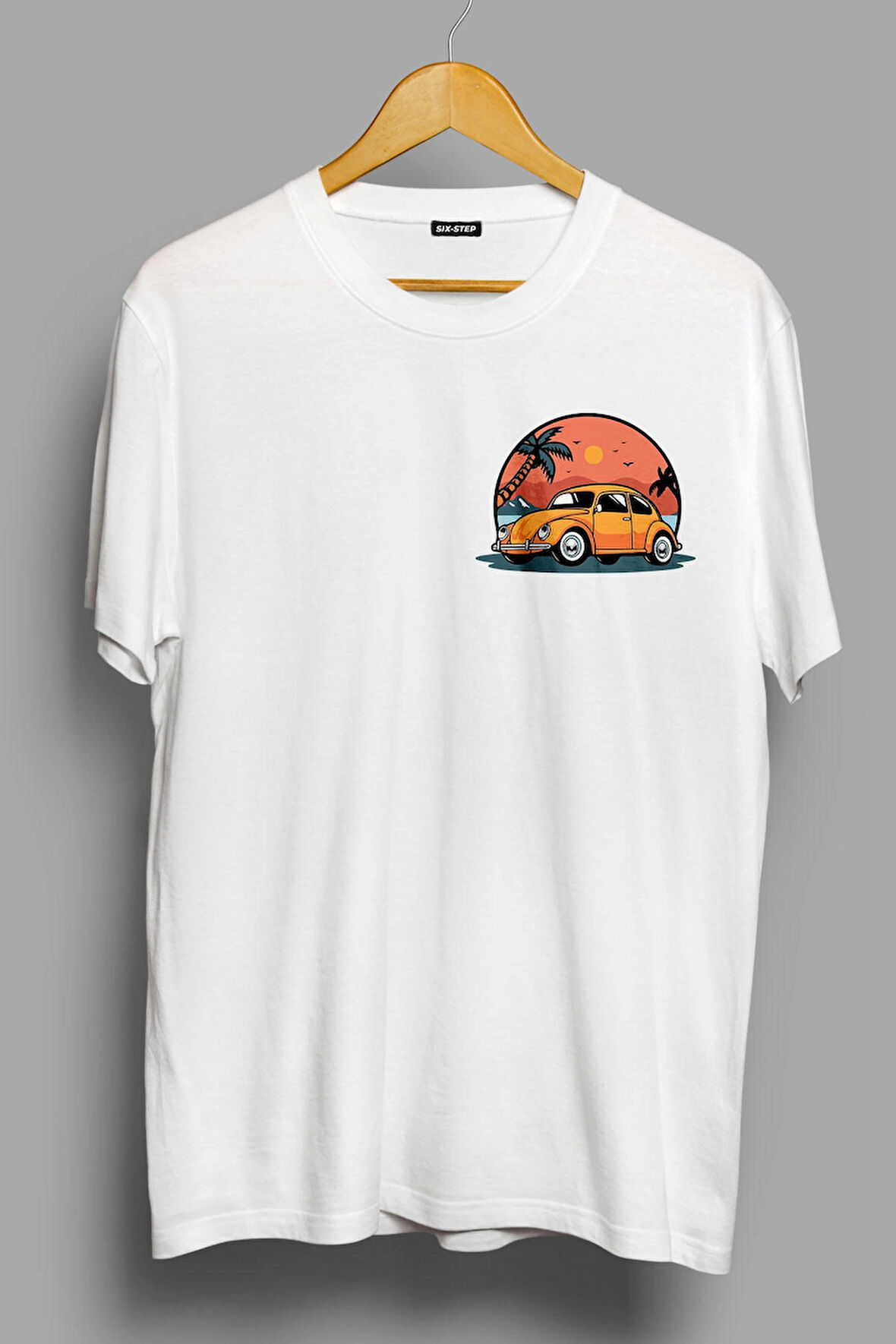 Beetle - Üniseks Oversize Dijital Baskılı T-shirt