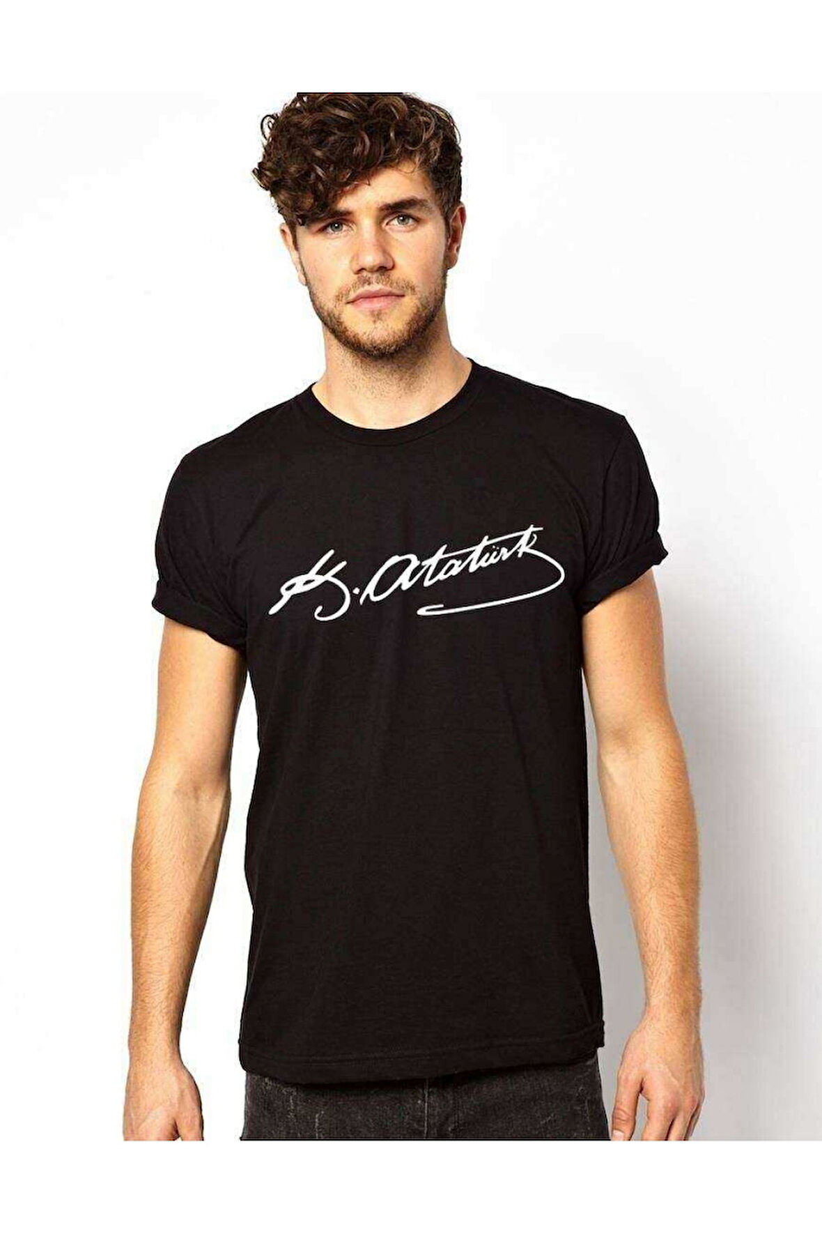Tshirthane K.Atatürk İmza Tişört Erkek Tshirt